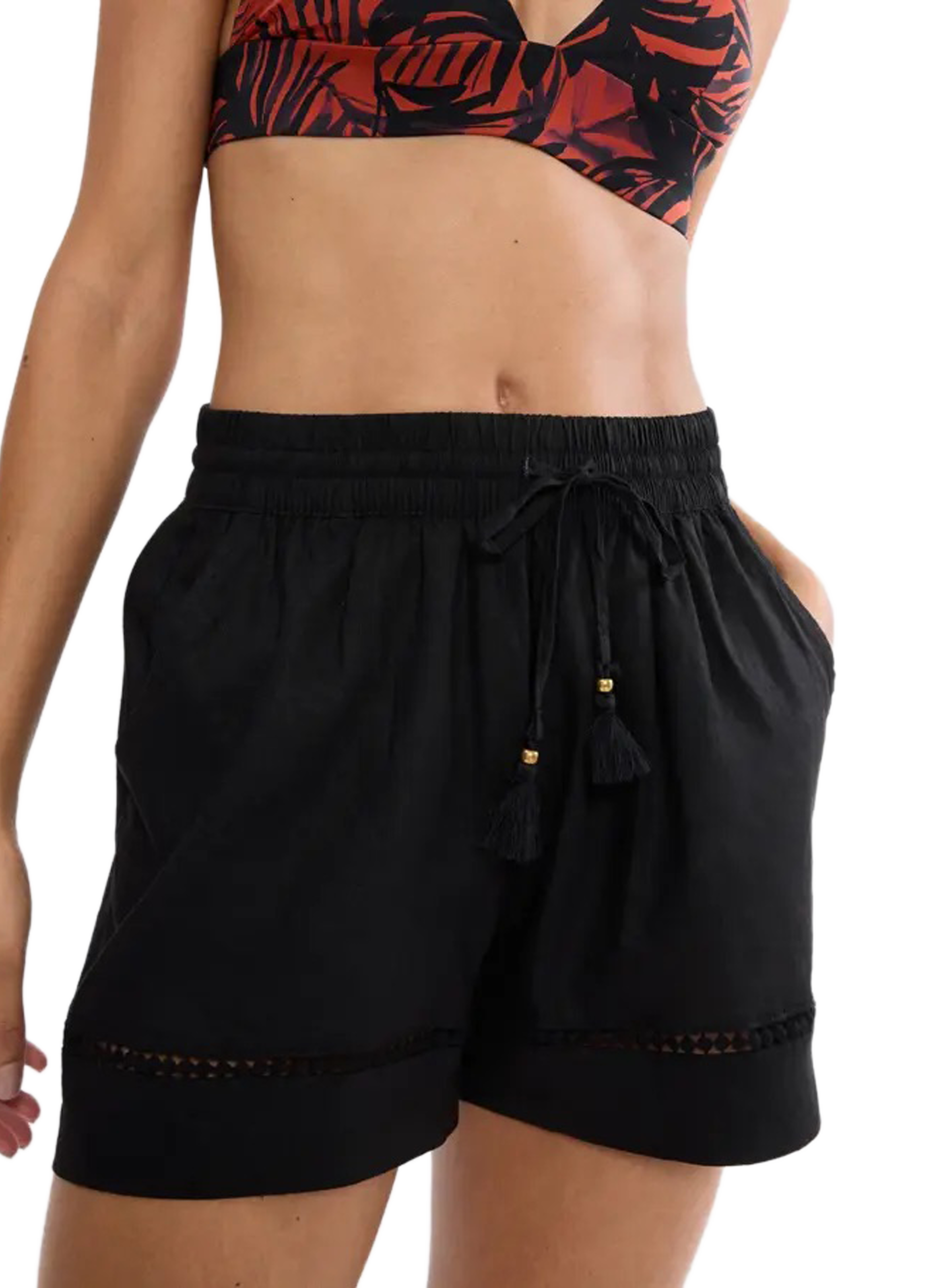 Short Summer Wear en lin mélangé TRIUMPH Noir