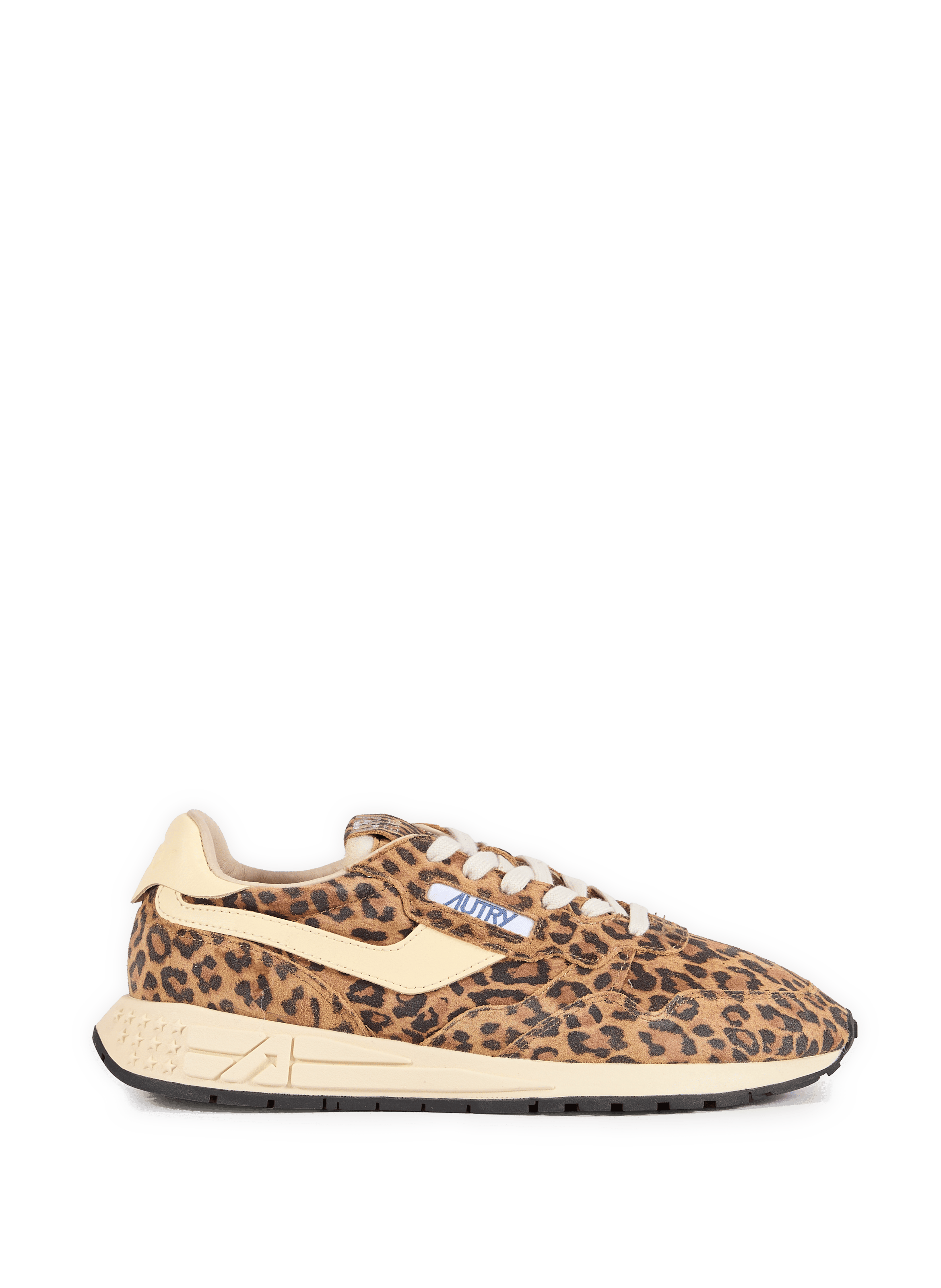 Suede leather printed sneakers AUTRY Multicolour