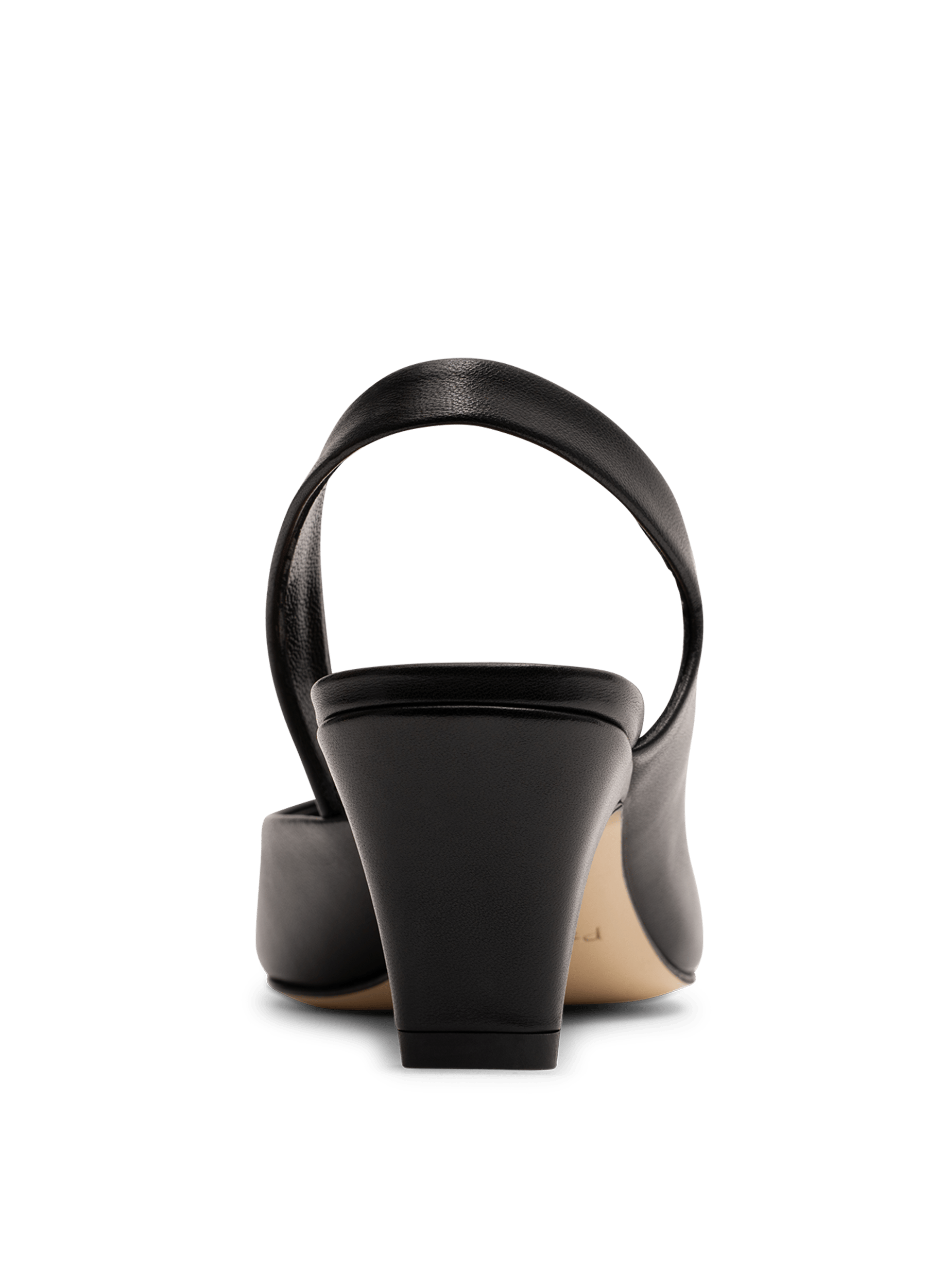 Sling back jadea en nappa PARALLELE Noir