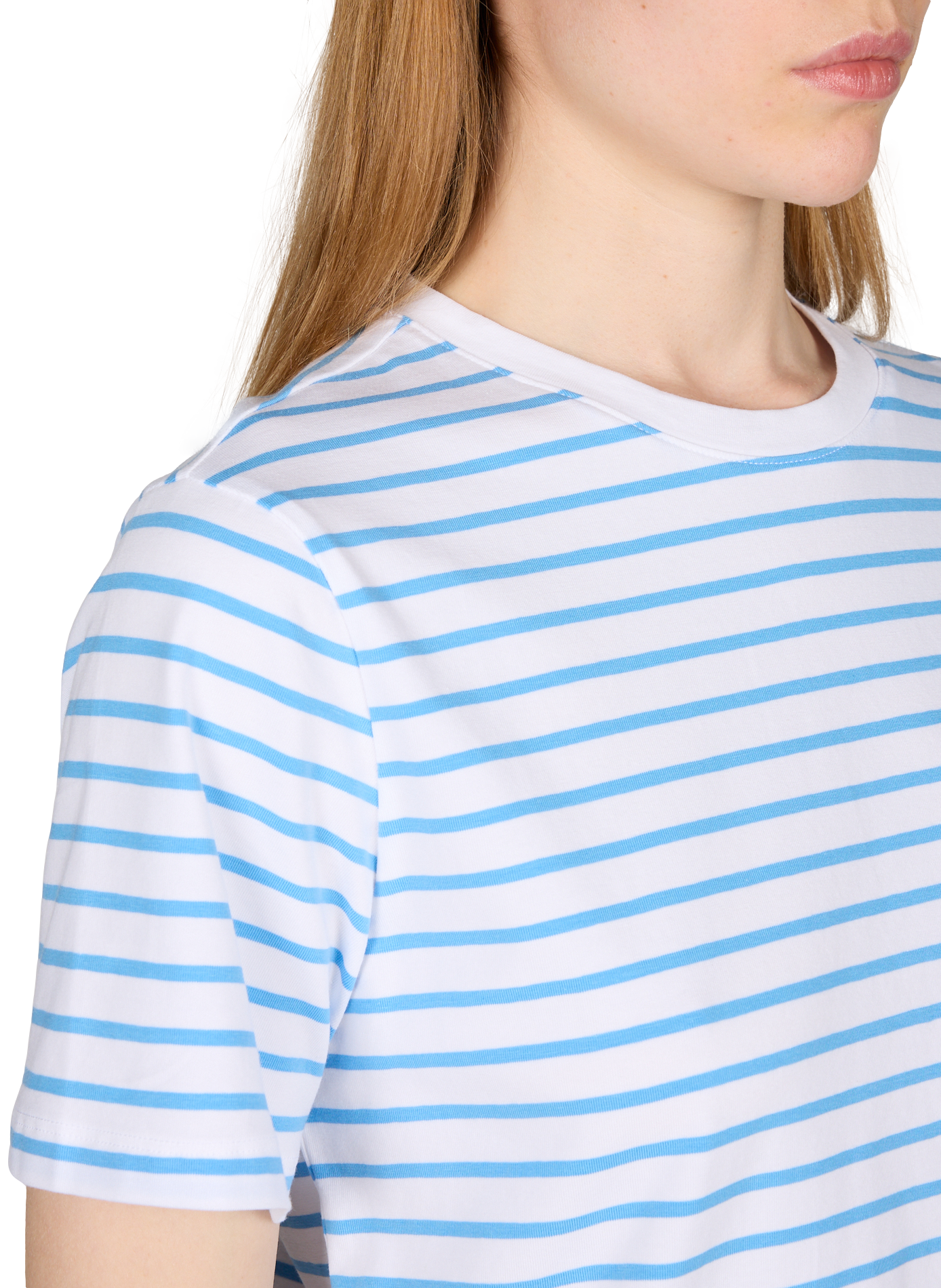 T-shirt à rayures Vinora VILA Bleu