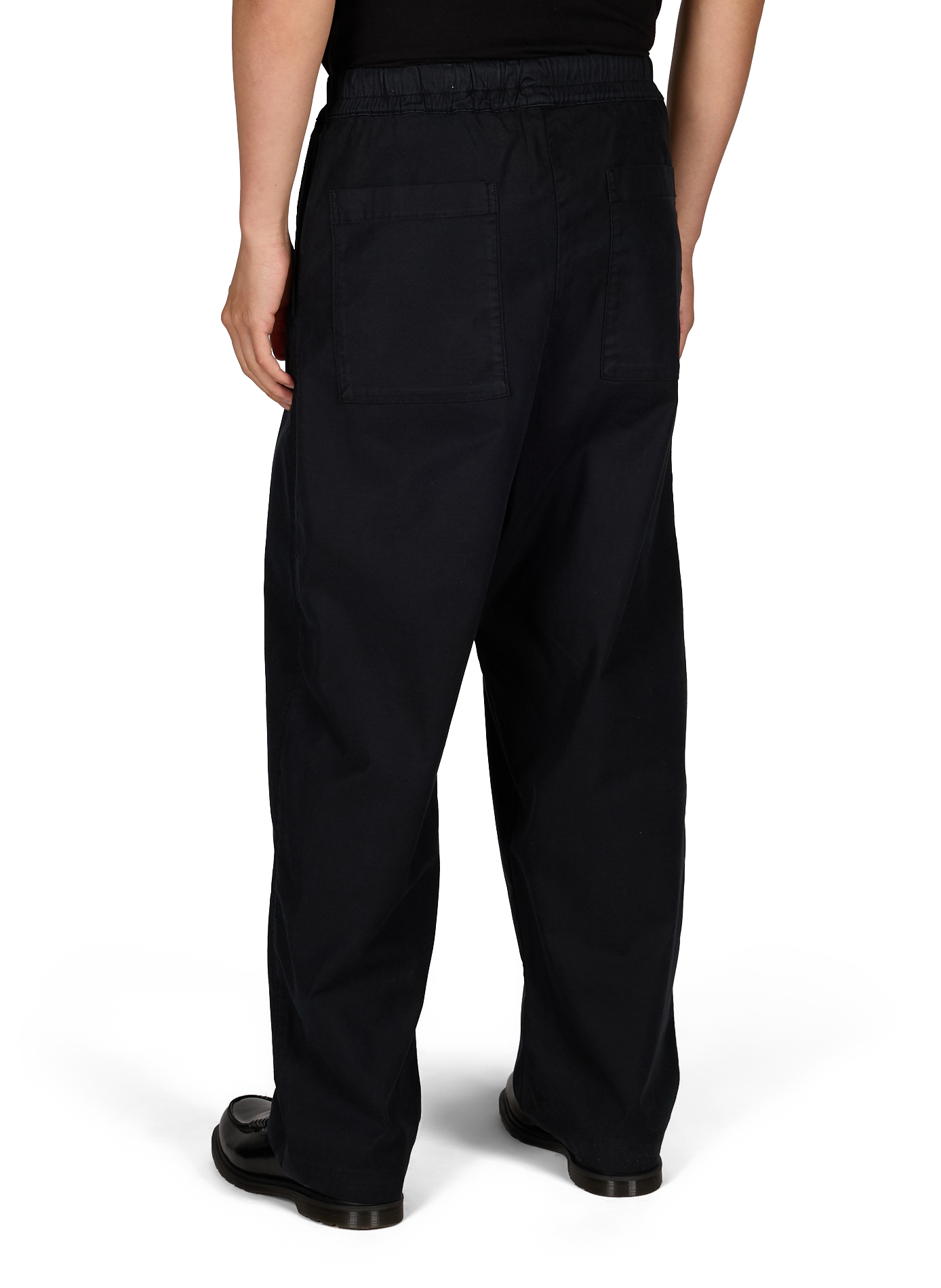Pantalon droit en coton mélangé OFFICINE GENERALE Bleu