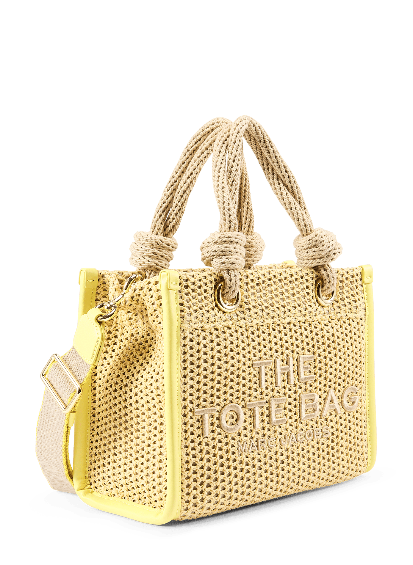 Tote bag crochet MARC JACOBS Beige