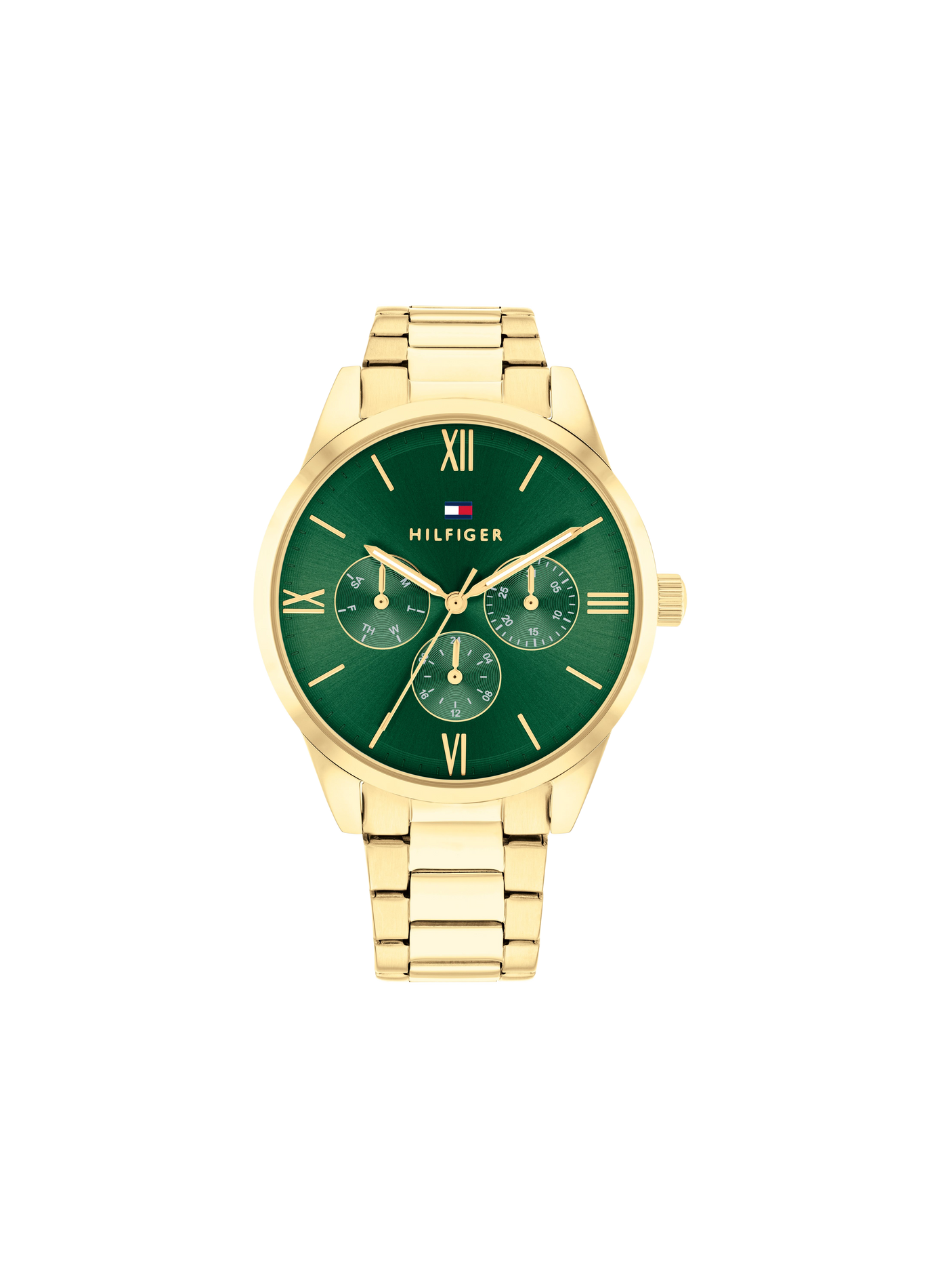 Montre quartz Camille en acier inoxydable TOMMY HILFIGER MONTRES Vert
