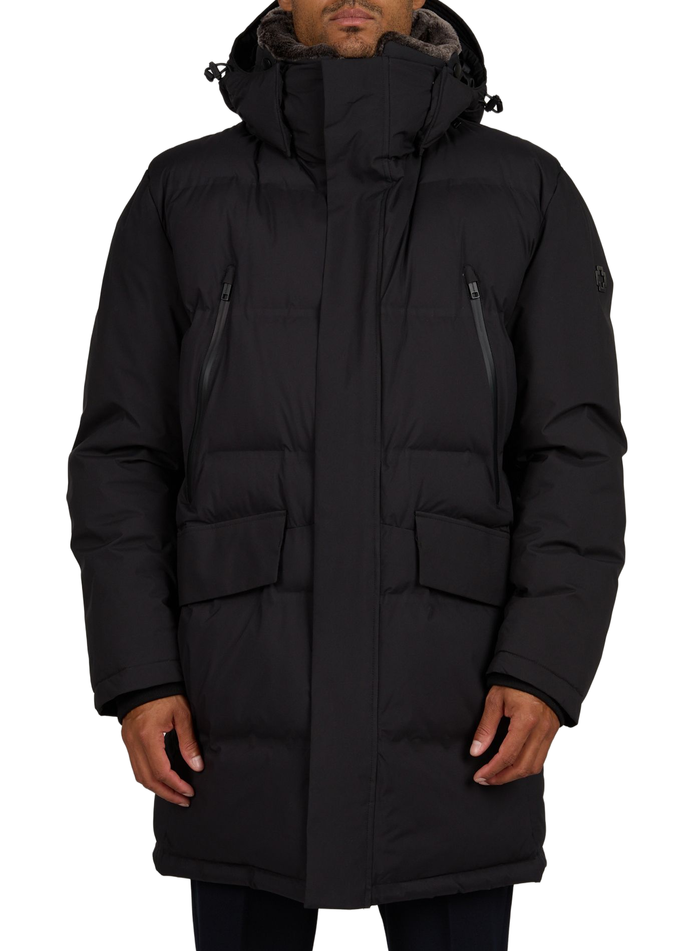 Parka ample col montant STRELLSON Noir