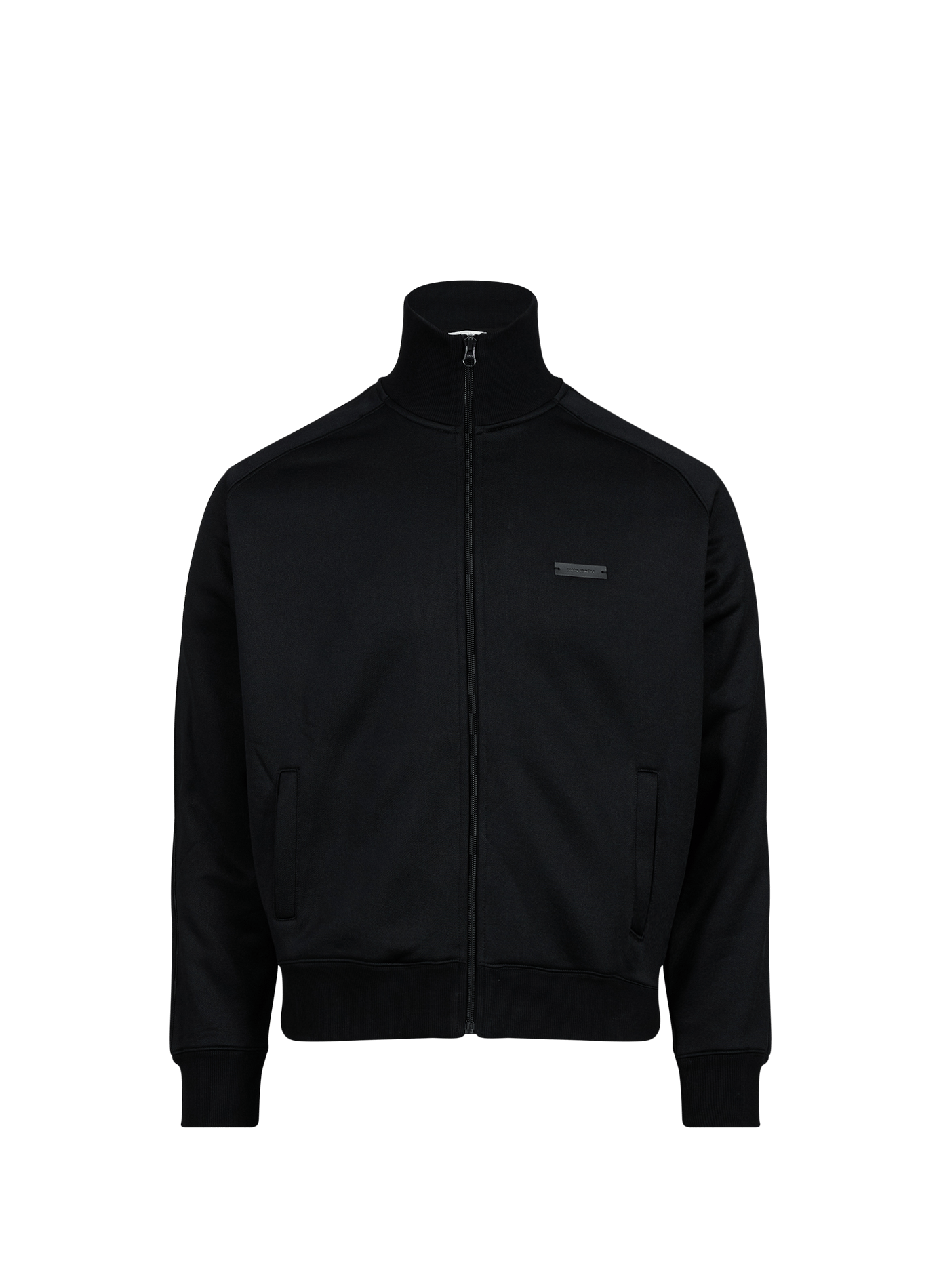 Veste droite col montant ENTIRE STUDIOS Noir