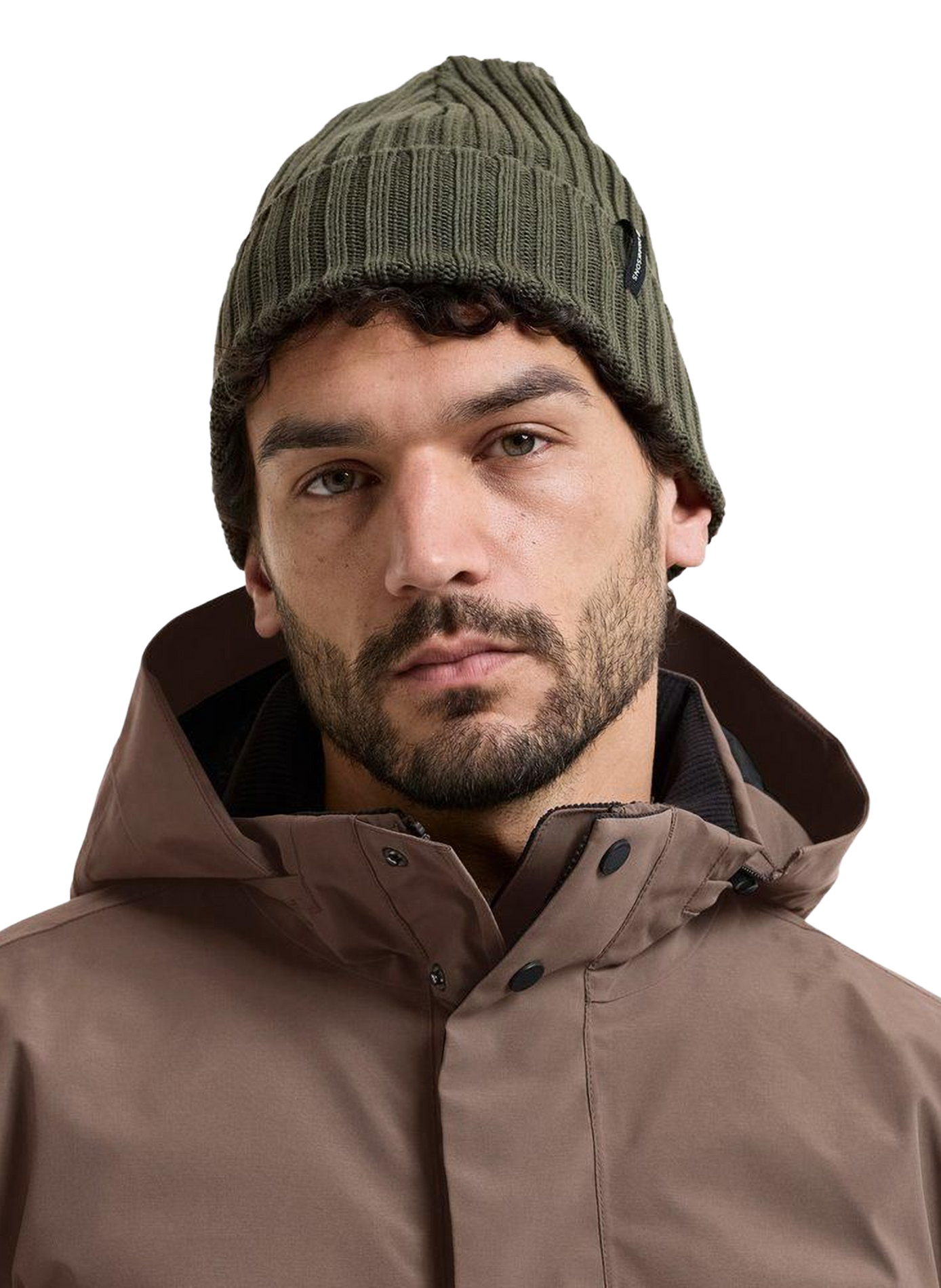 Laken cotton knit beanie | Grey DIDRIKSONS Men