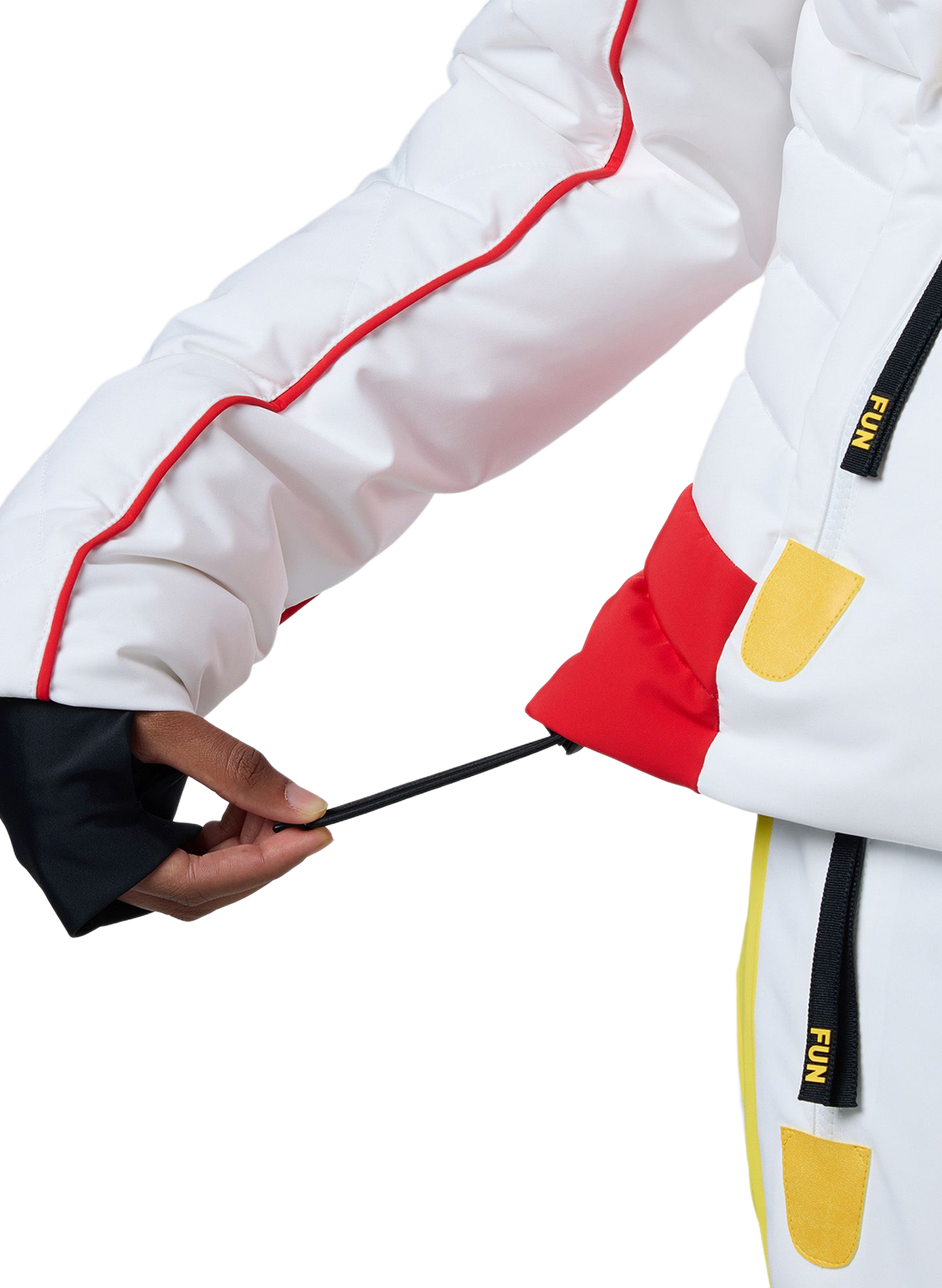 JCC Valdiz Ski-Jacke mit Kapuze ROSSIGNOL Weiss