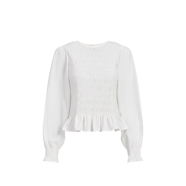 Top smock ajusté en coton Top smock ajusté en coton