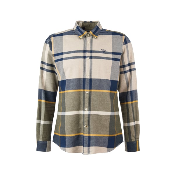 Chemise à carreaux en coton