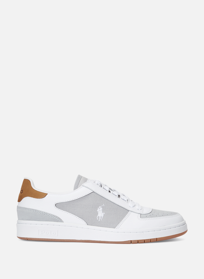 Leather and suede sneakers POLO RALPH LAUREN