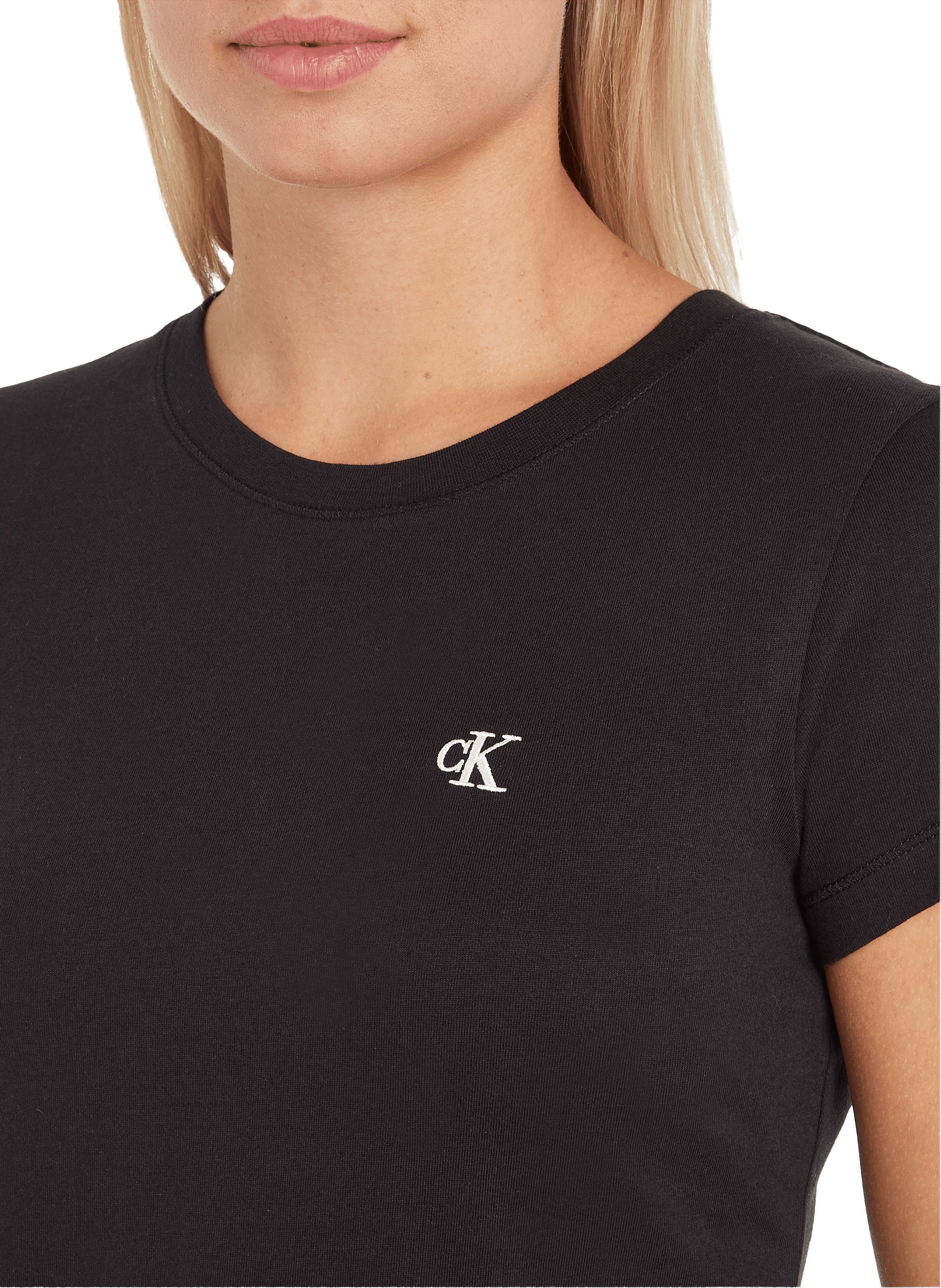 T-shirt slim CALVIN KLEIN Noir