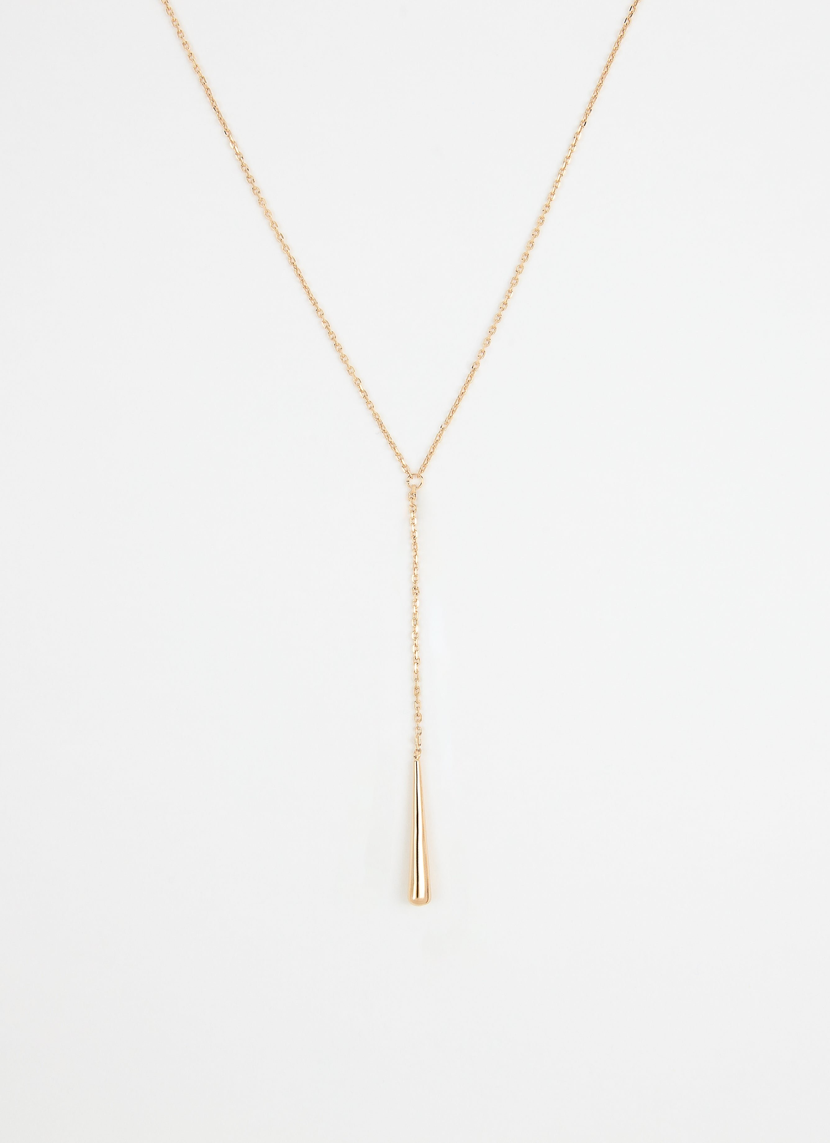 Collier drop plaqué or ANNA SOTTILOTTA Doré