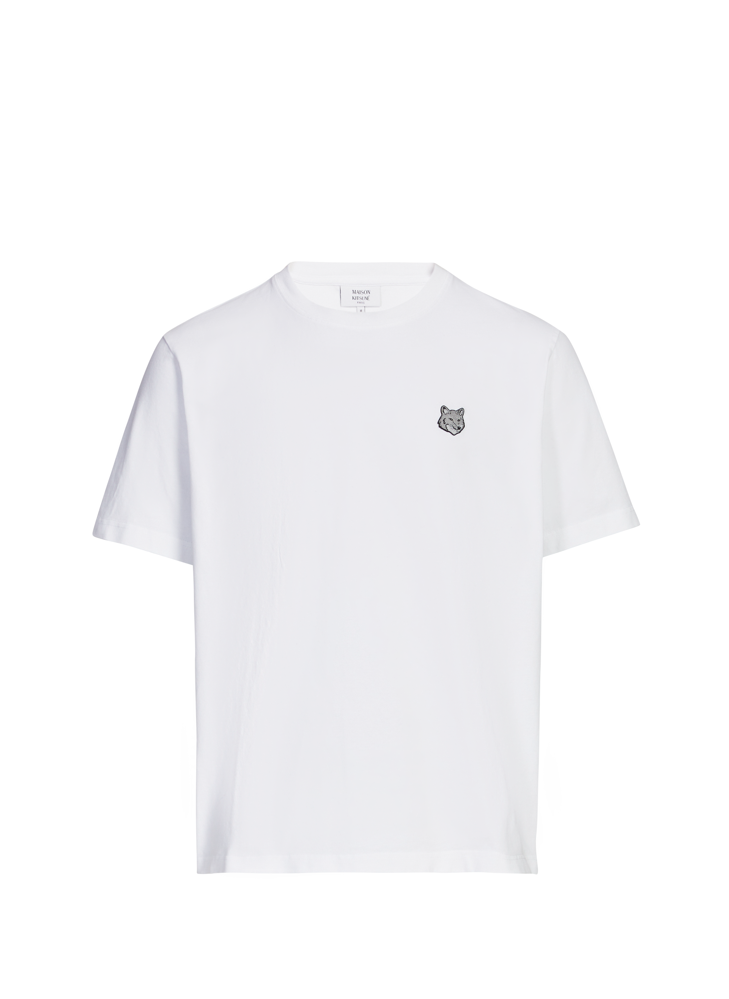 Short-sleeved cotton T-shirt MAISON KITSUNÉ White