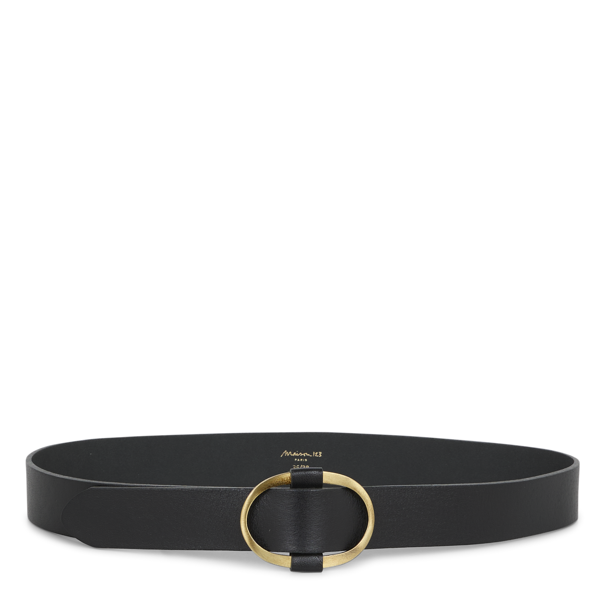 Ceinture à Boucle En Cuir Jonas Maison 123 Femme