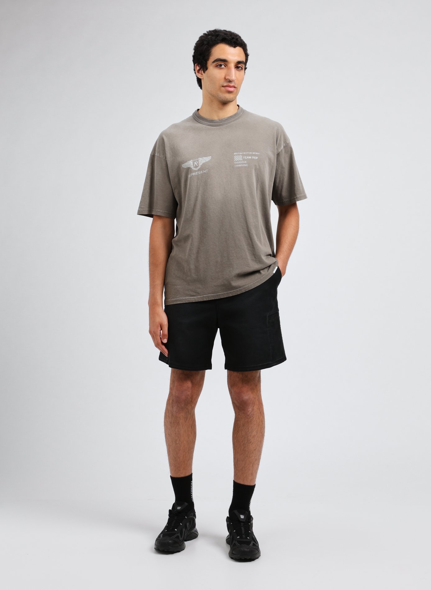 Printed T-shirt REPRESENT Brown