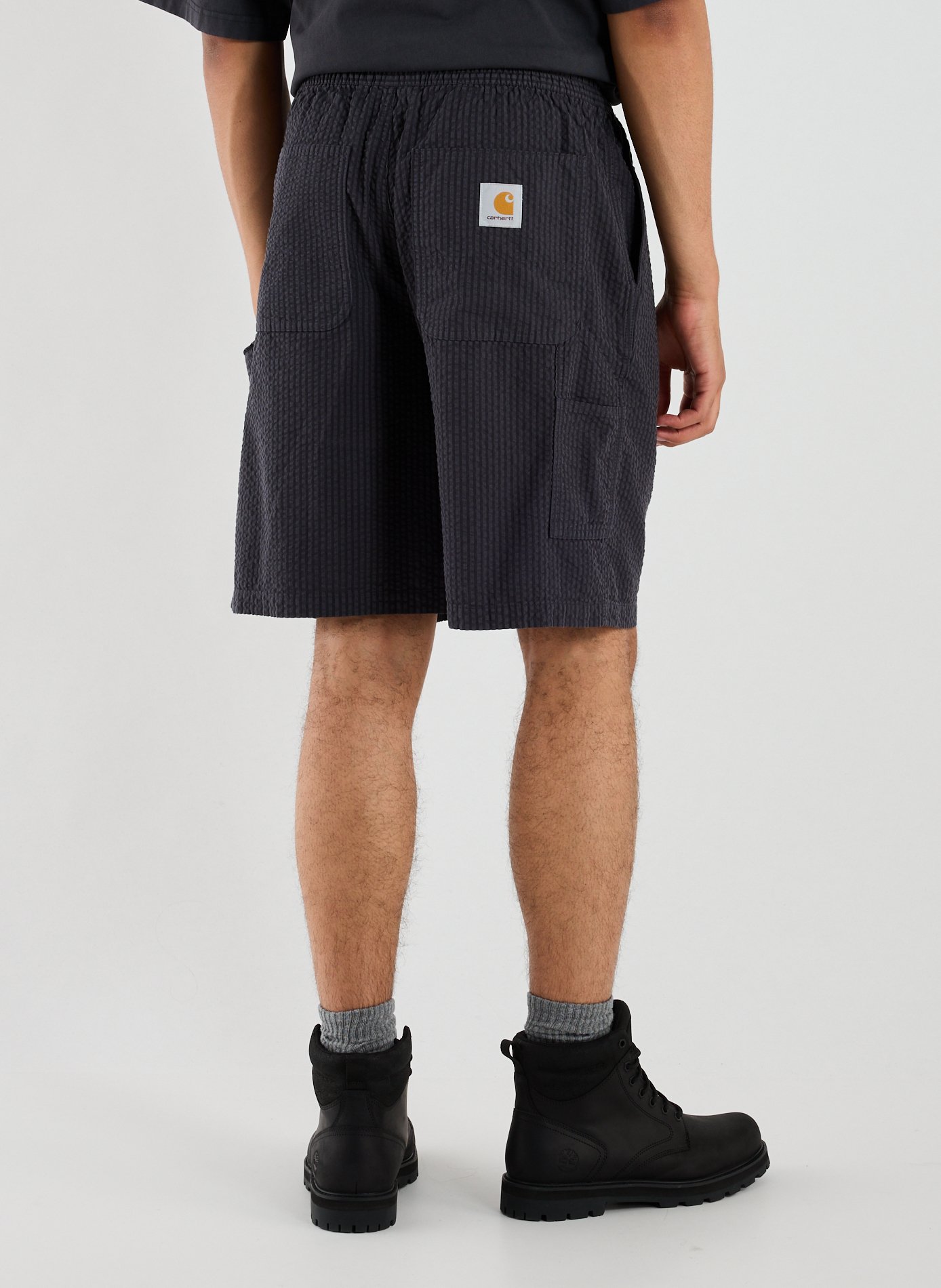 Striped short Toland CARHARTT WIP Black