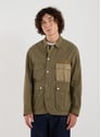 Veste-chemise militaire en coton mélangé | Vert by REPLAY REPLAY Veste-chemise militaire en coton mélangé | Vert