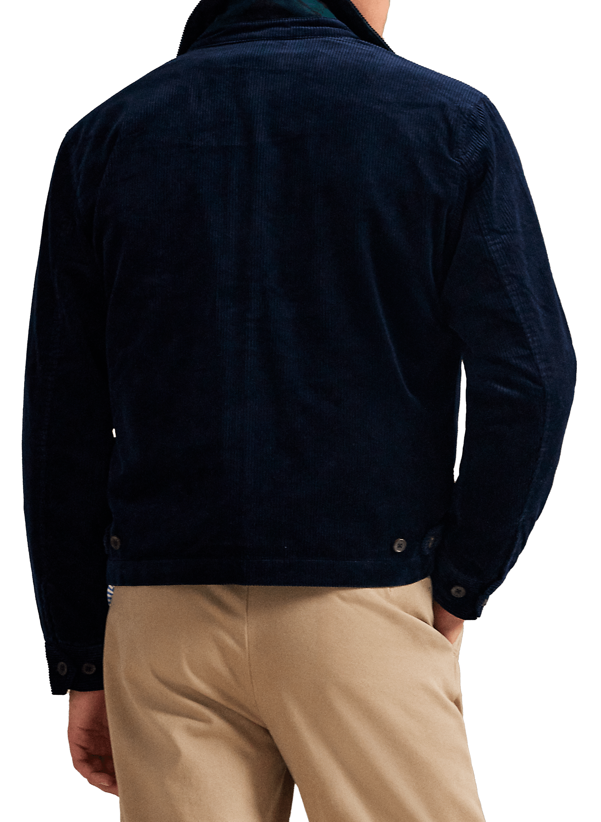 Veste en velours côtelé POLO RALPH LAUREN Bleu