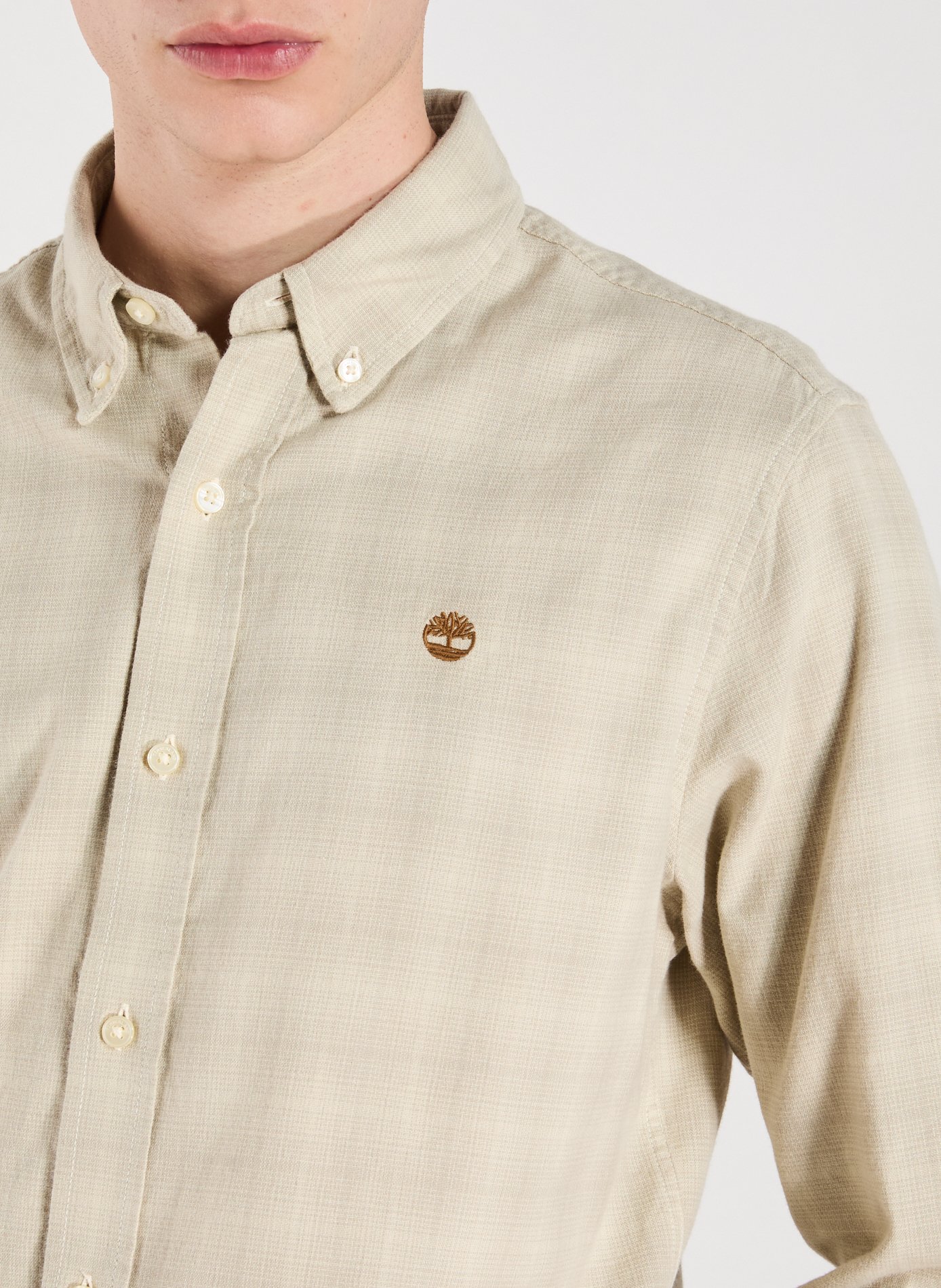  Cotton shirt TIMBERLAND Beige