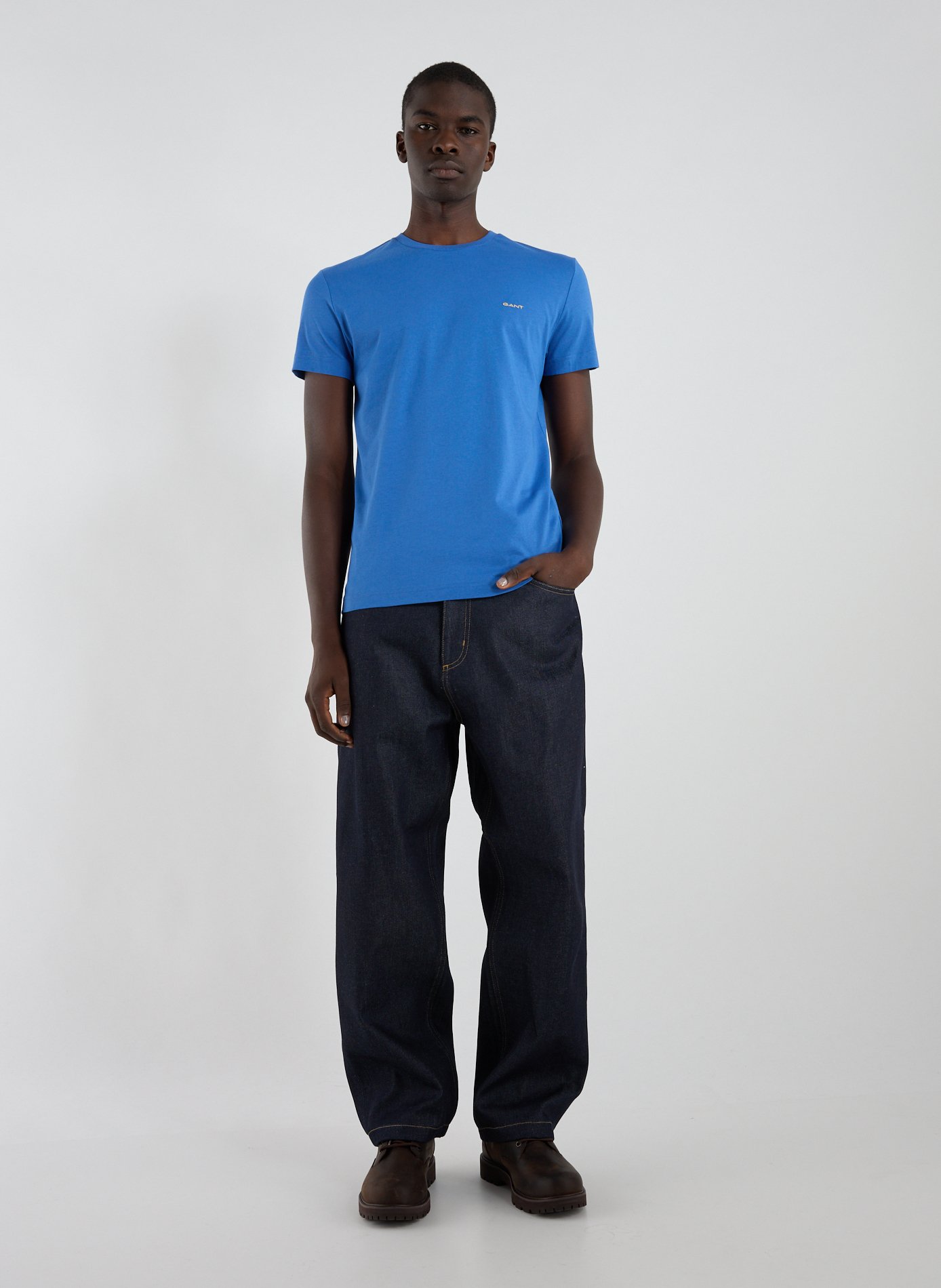  Cotton polo shirt  GANT Blue