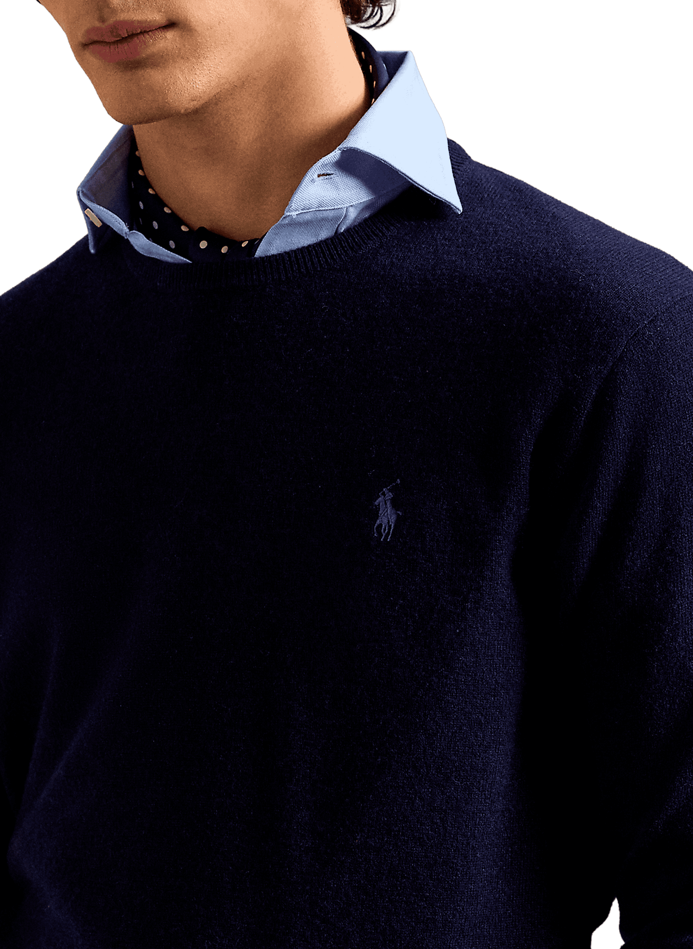  Round-neck wool jumper POLO RALPH LAUREN Blue