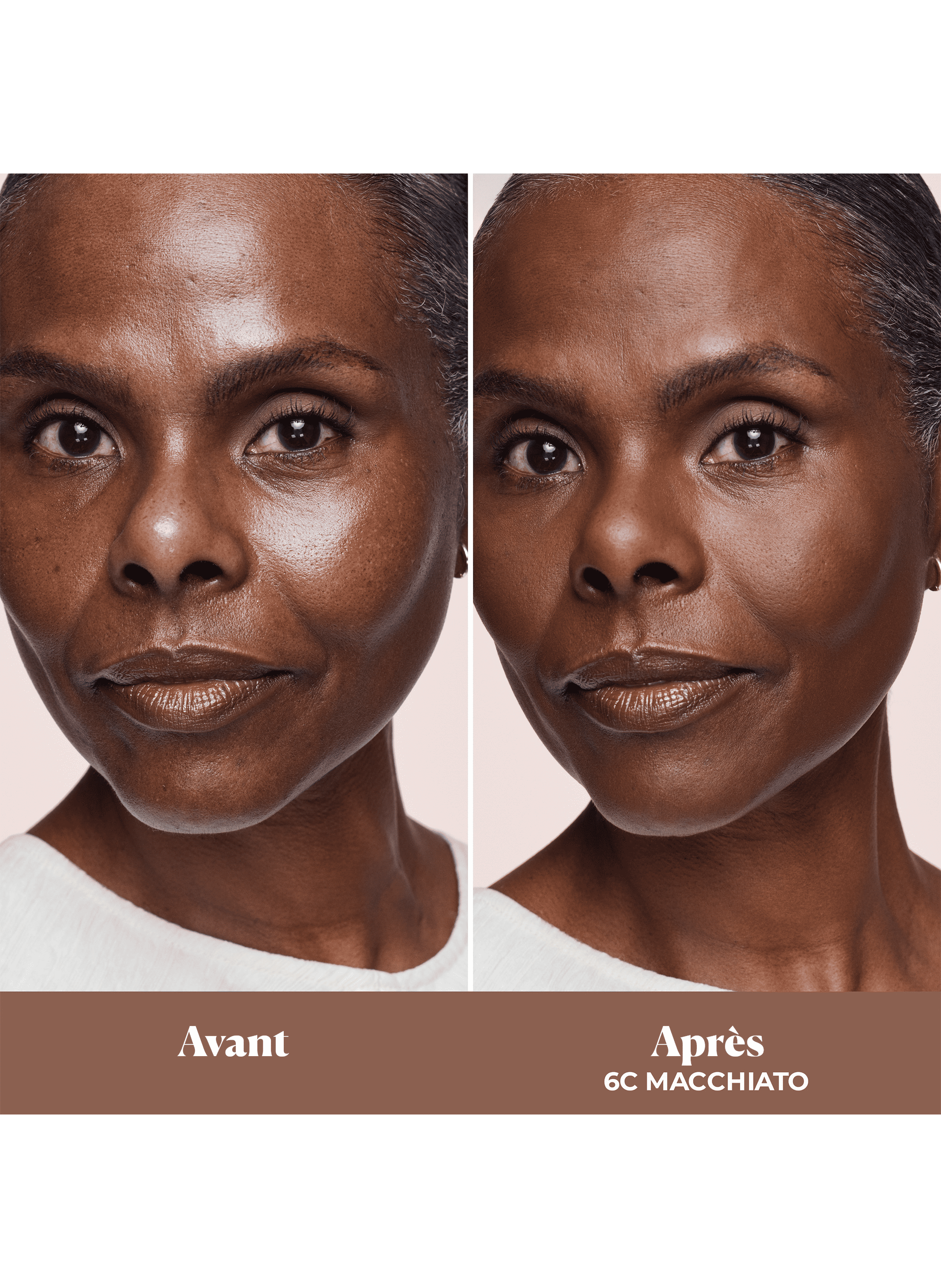 Real Flawless Feather Matte Powder Foundation LAURA MERCIER 6c macchiato 