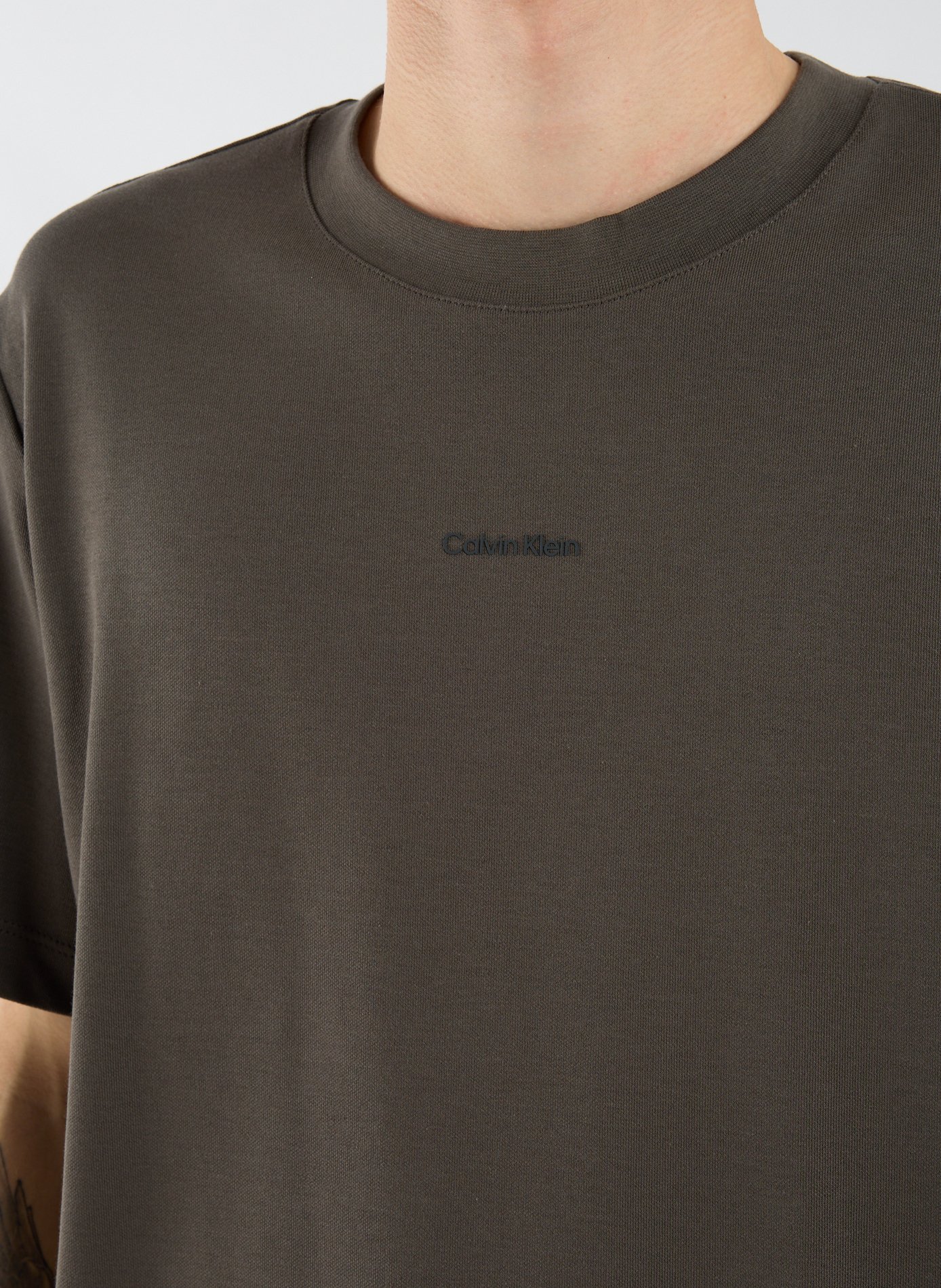 Classic Cotton T-Shirt CALVIN KLEIN Khaki