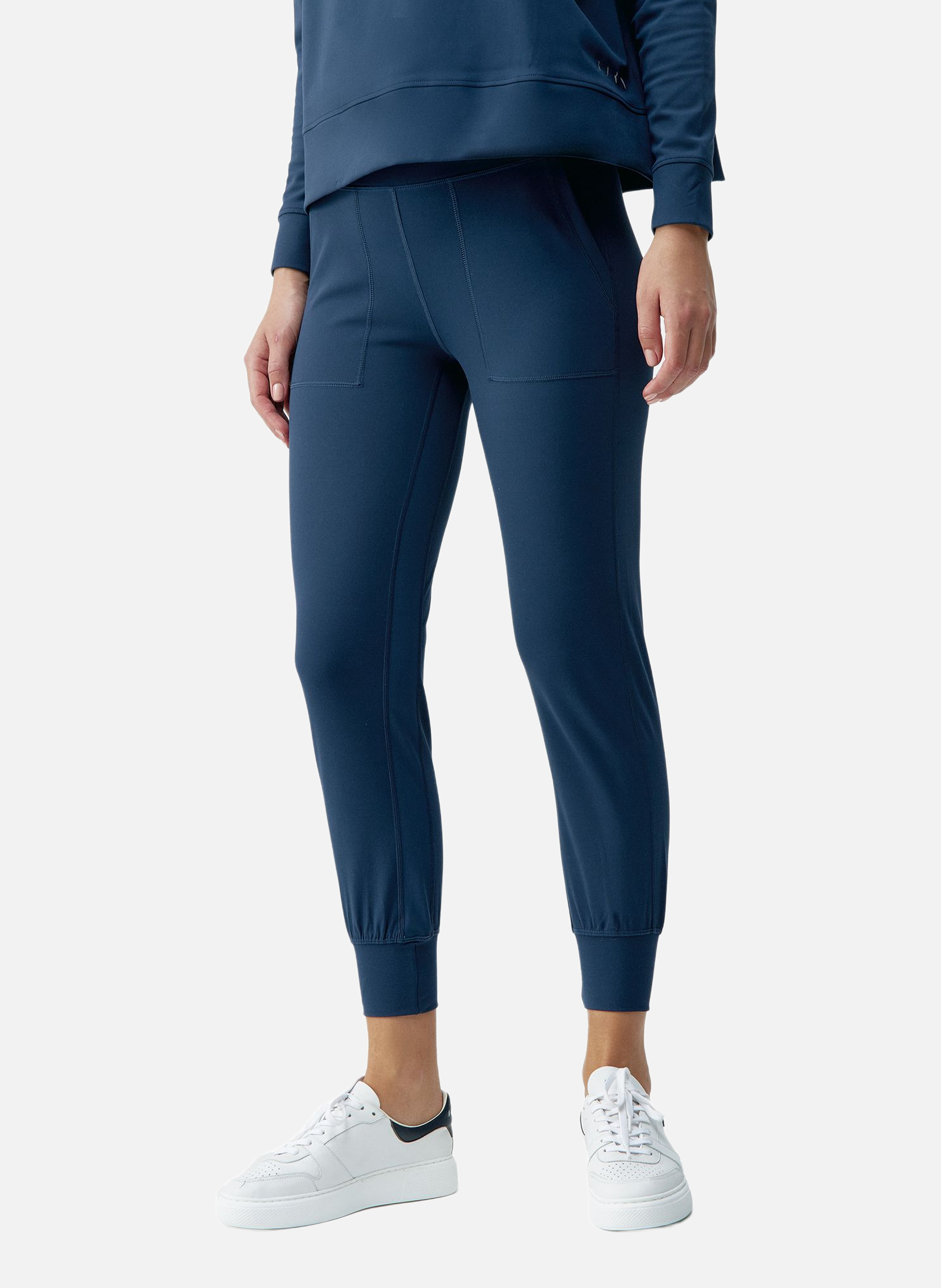 Pantalon de sport performance athleisure daba BORN LIVING YOGA Bleu