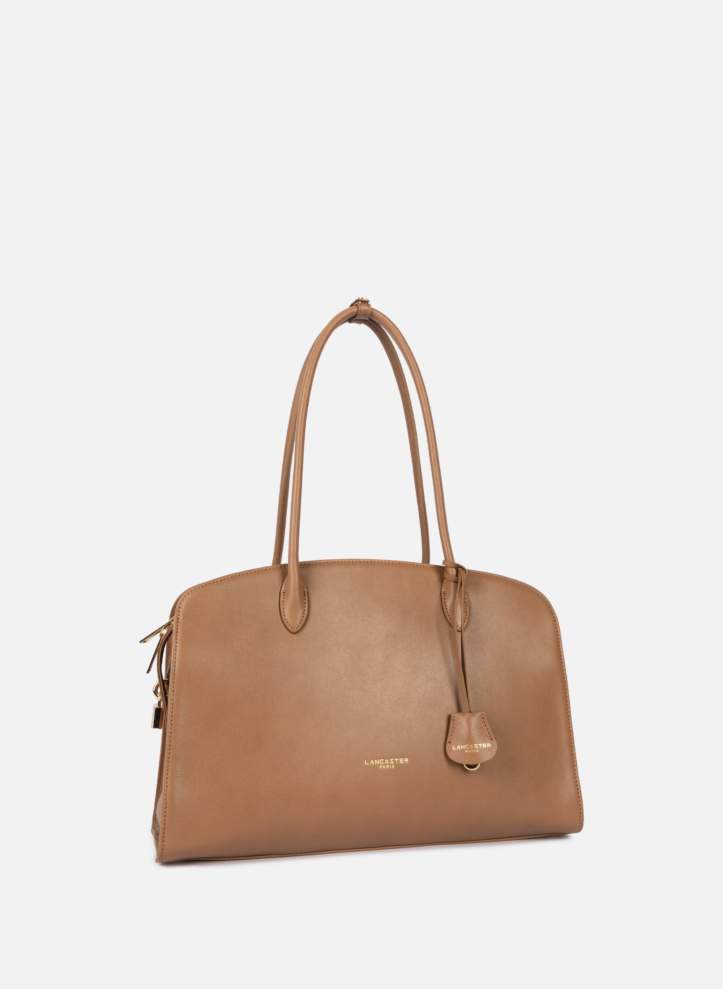 Grand sac cabas épaule - mademoiselle bonnie LANCASTER Marron