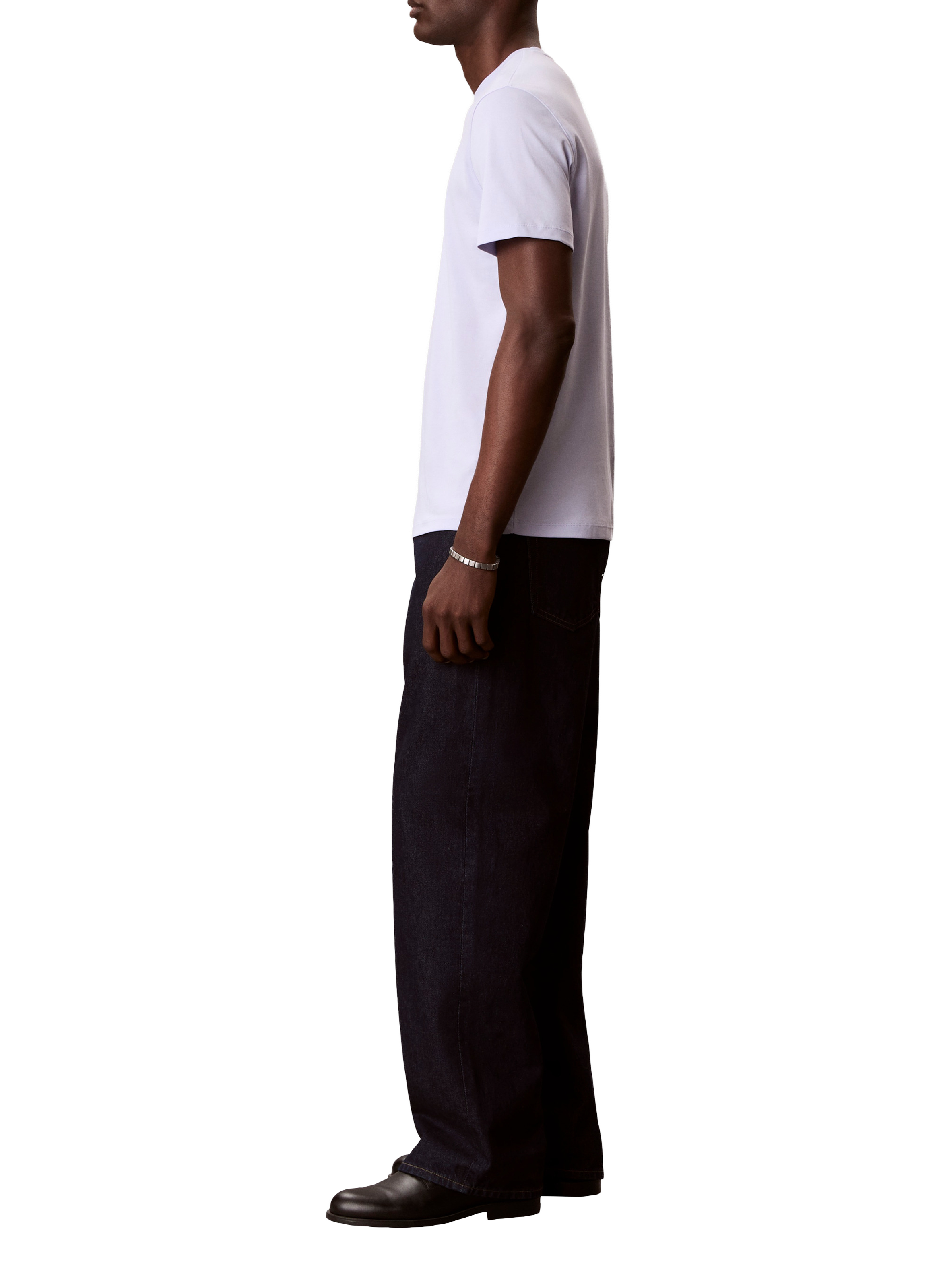 Classic Cotton T-Shirt CALVIN KLEIN Blue