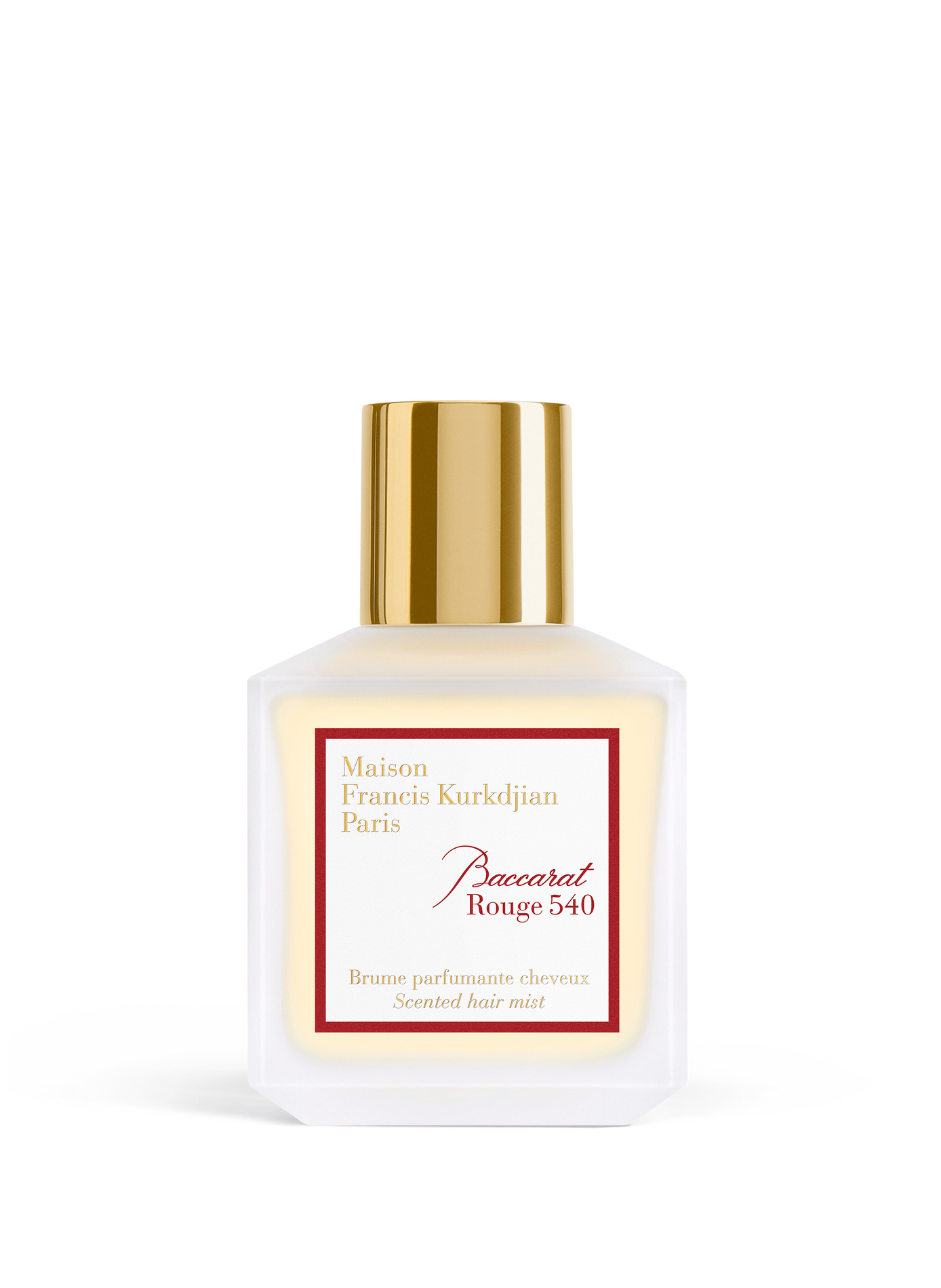Brume parfumante cheveux - Baccarat Rouge 540 MAISON FRANCIS KURKDJIAN No color
