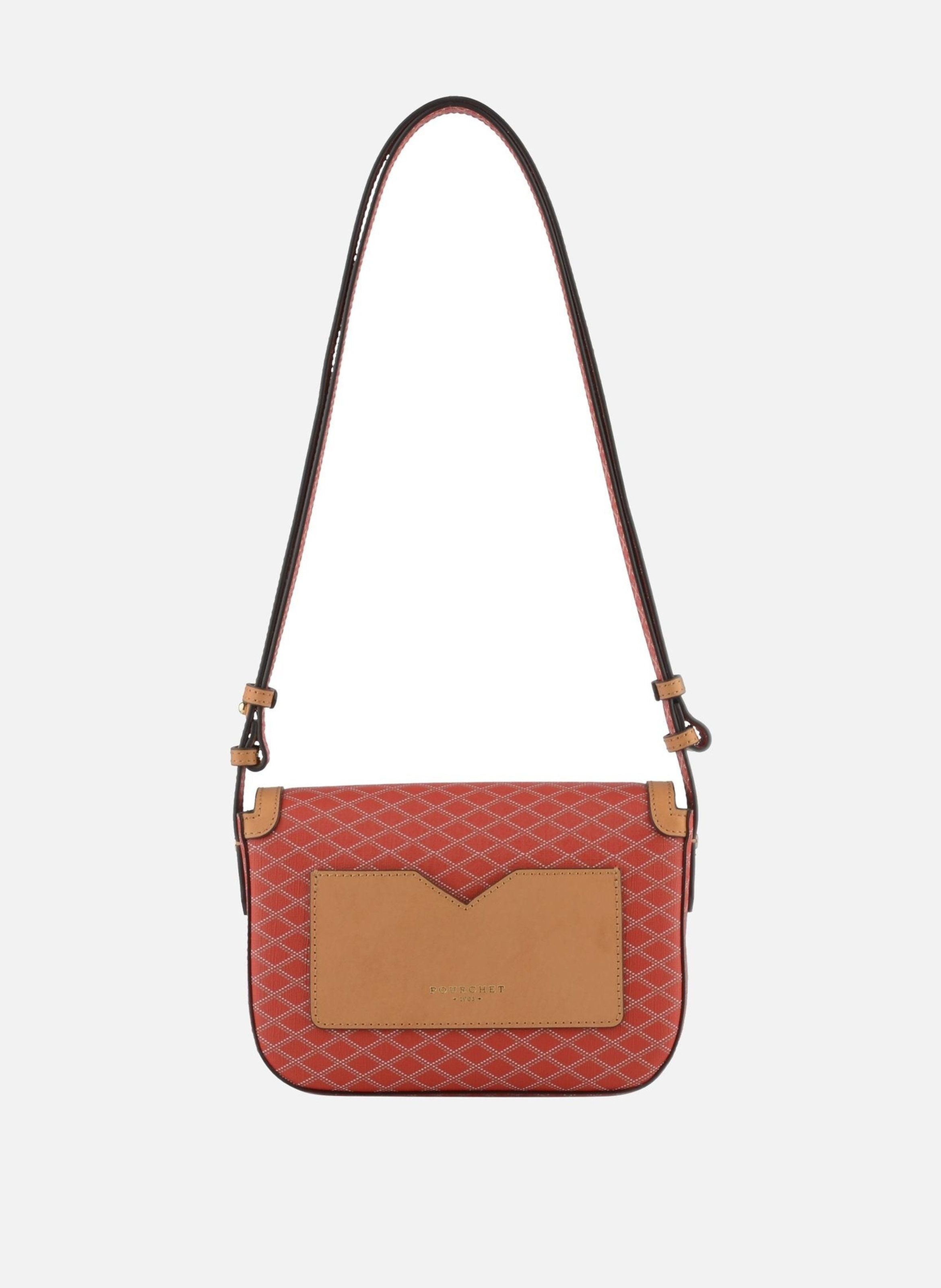 Waves | sac porté épaule POURCHET Rouge