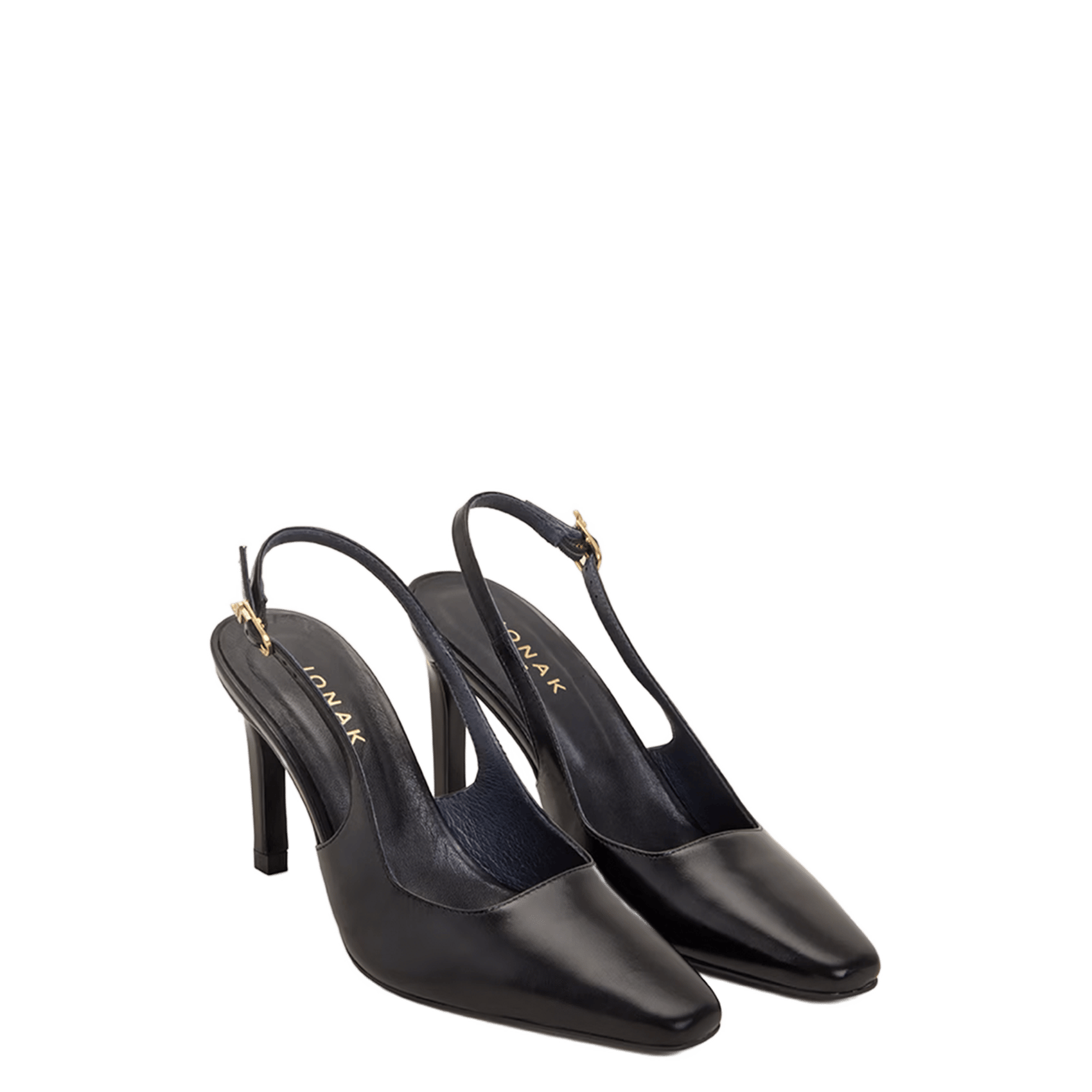 Escarpins slingback en cuir doud JONAK Noir