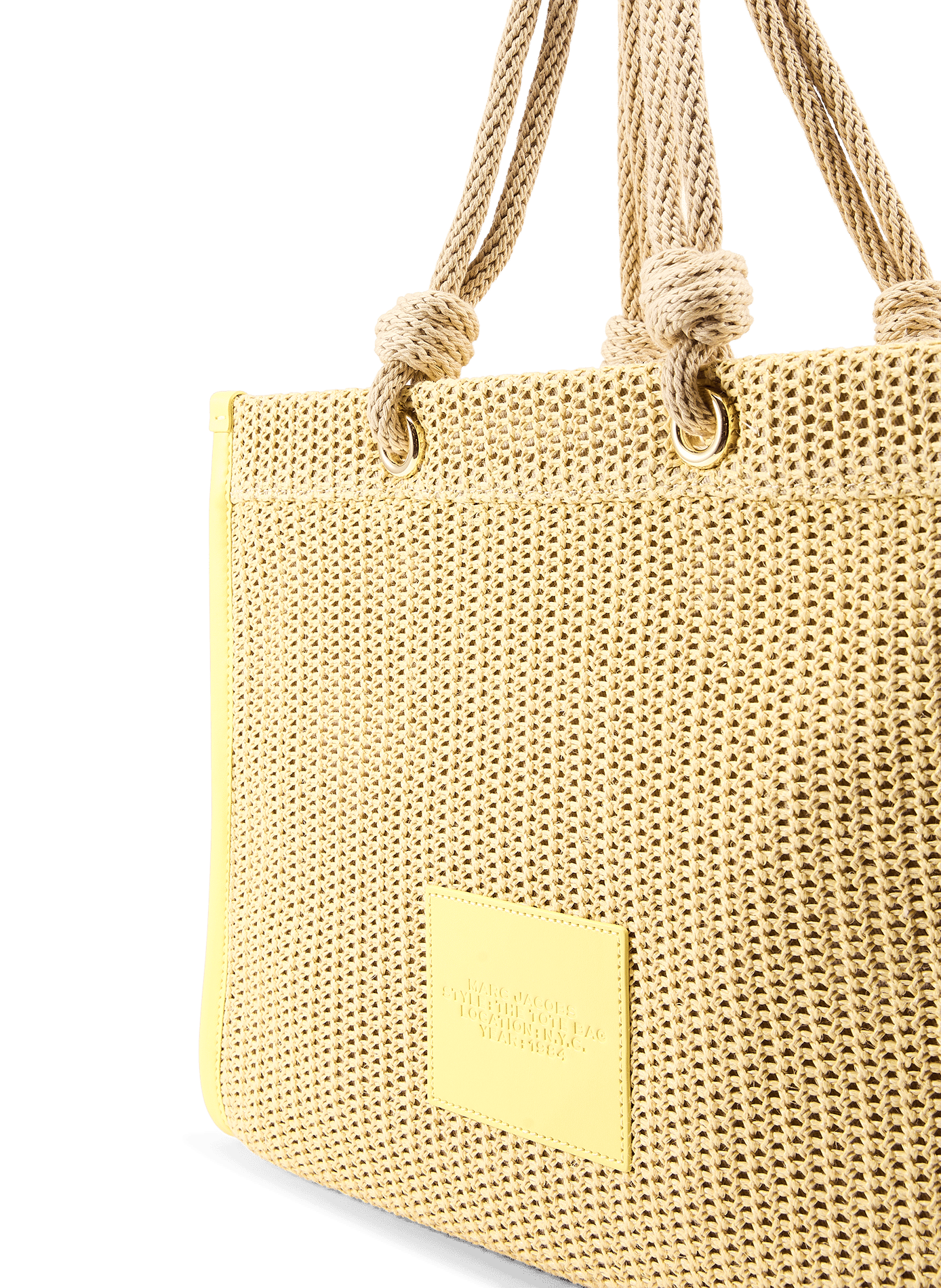 Tote bag crochet MARC JACOBS Beige