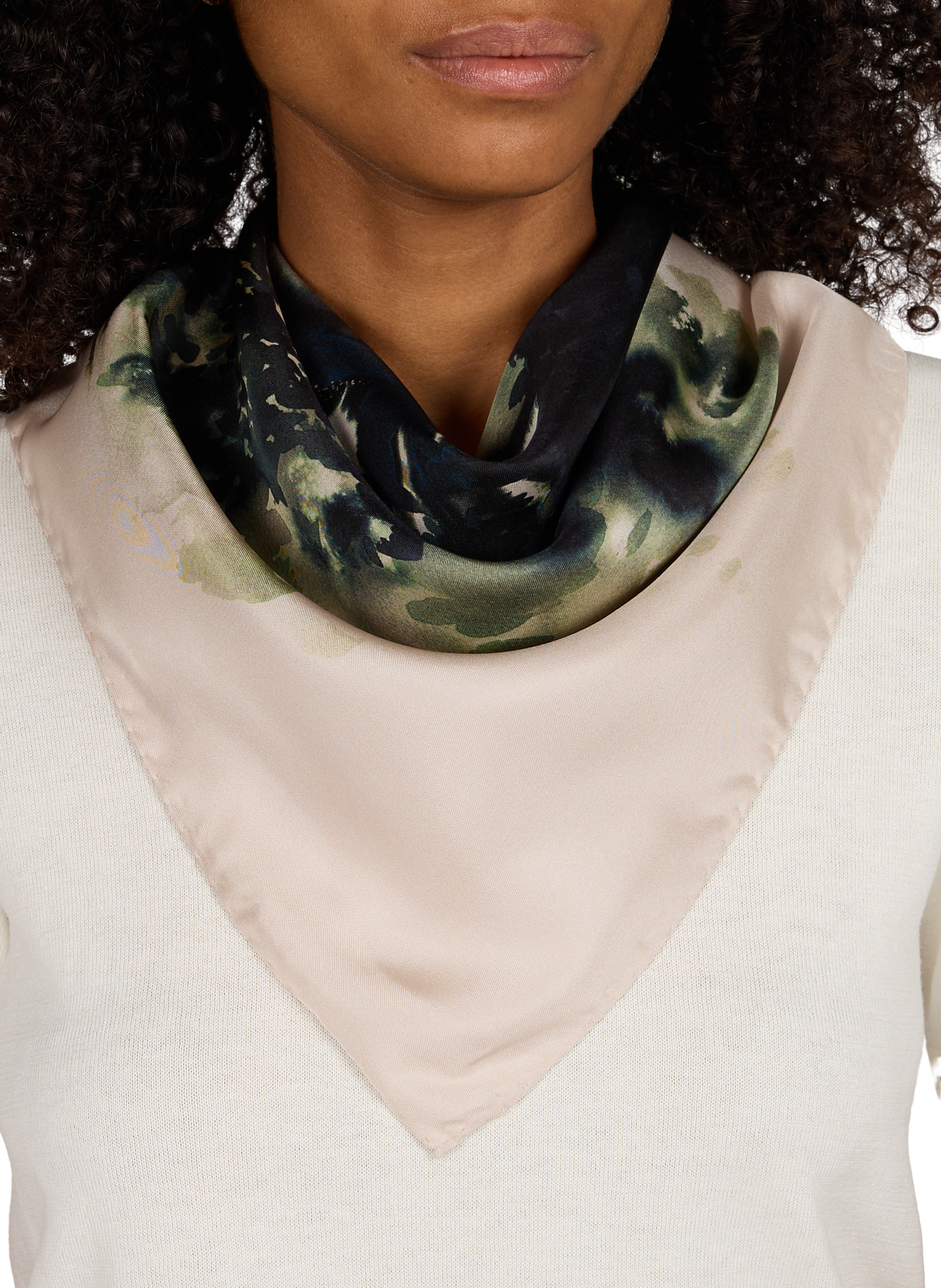 Silk printed scarf | Multicolour AU PRINTEMPS PARIS Women