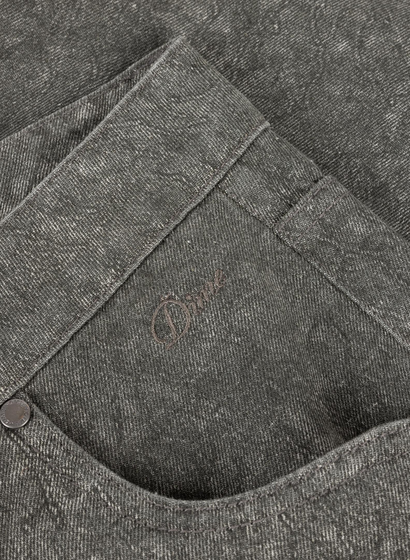 Wide-leg cotton jeans DIME Grey