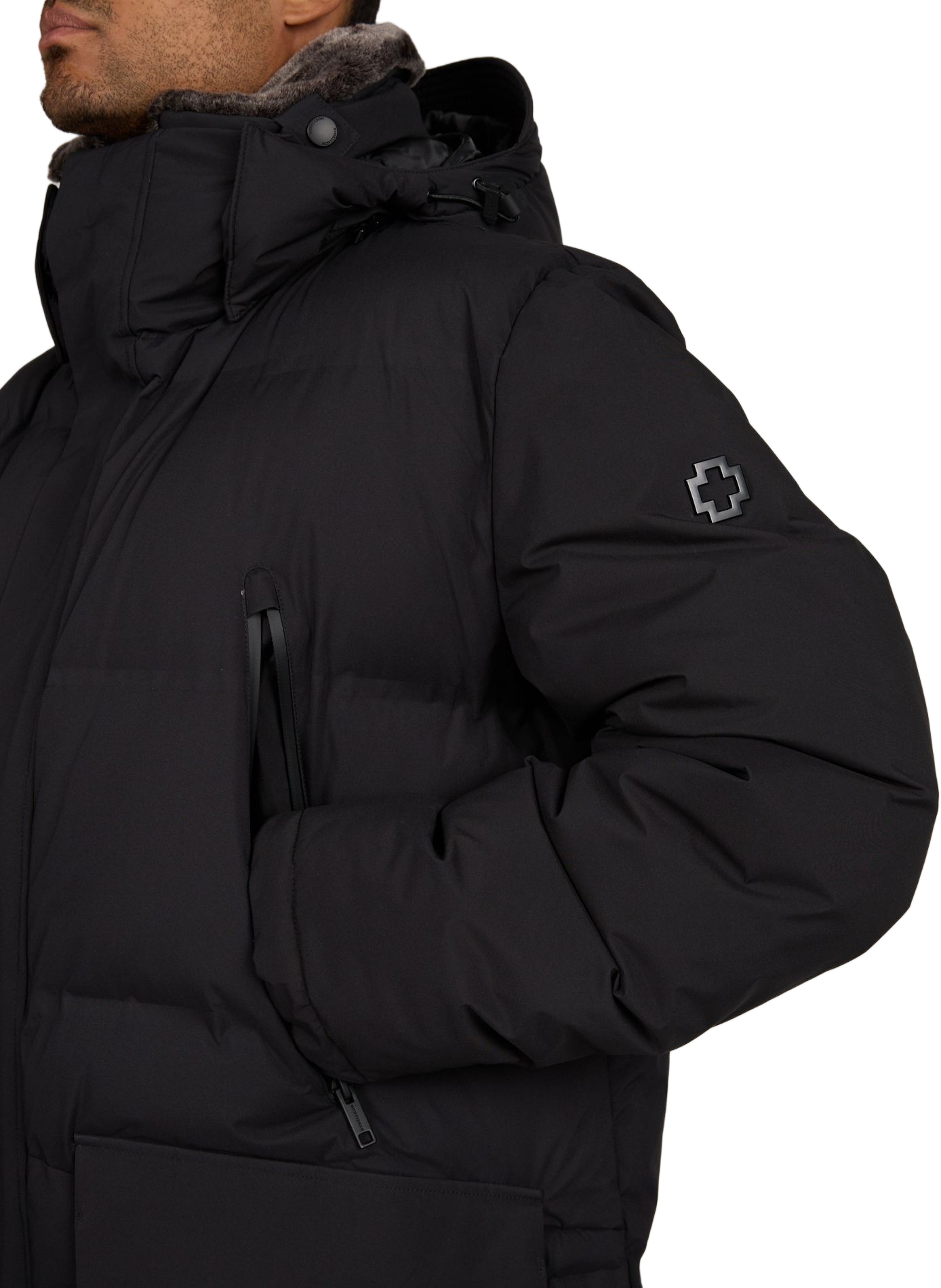 Parka ample col montant STRELLSON Noir