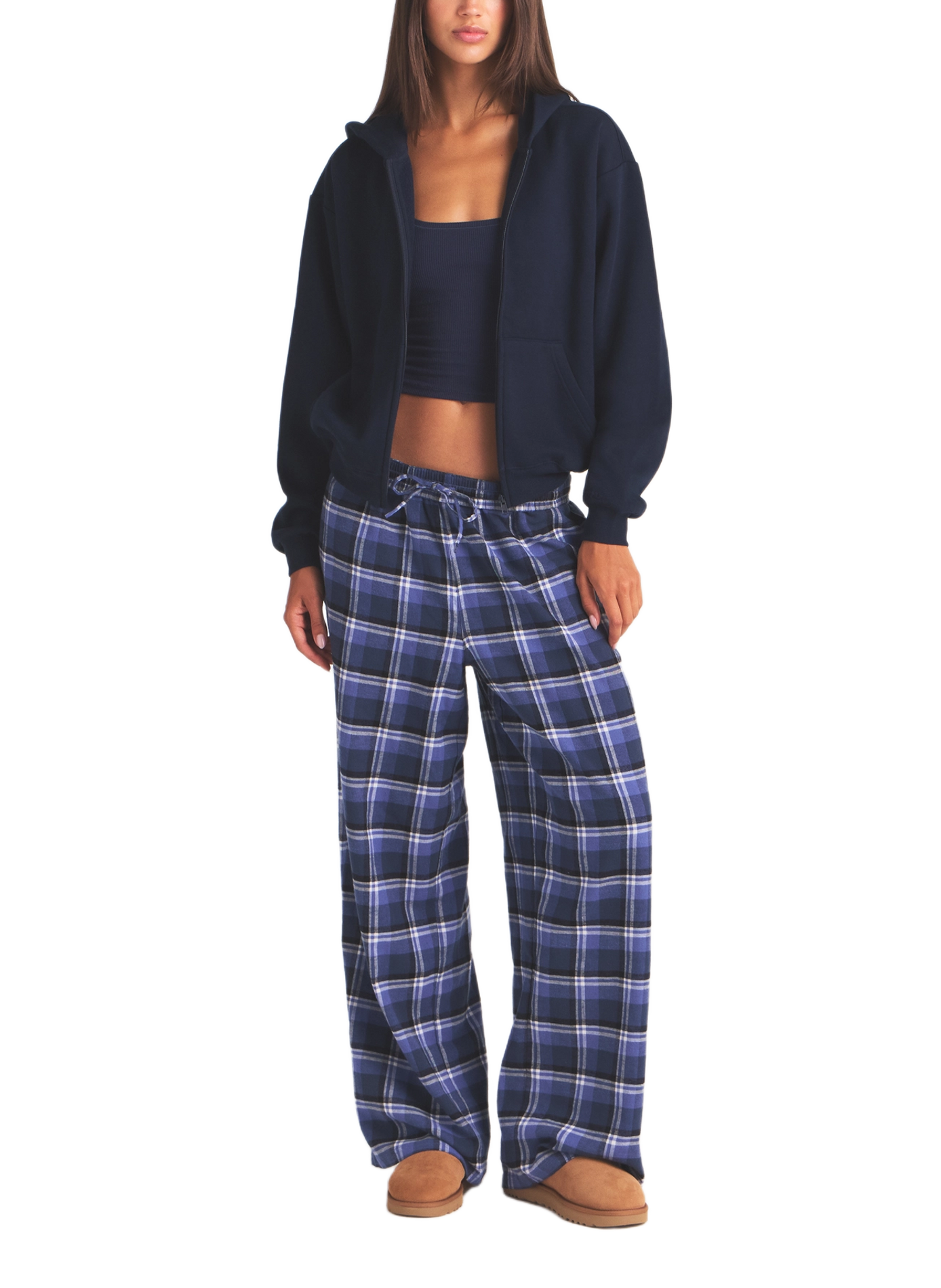 Baumwoll-Sweatshirt | Blau SKIMS Damen