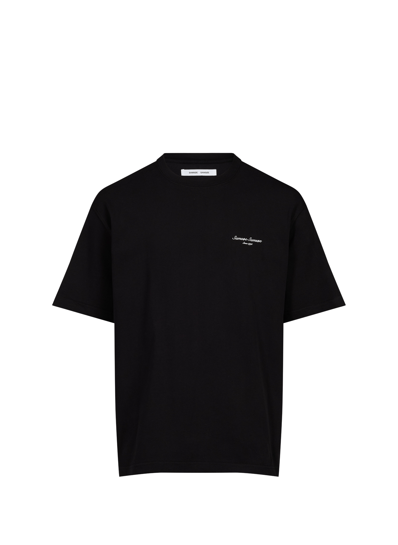 Weites Baumwoll-T-Shirt Sauni SAMSOE SAMSOE Schwarz