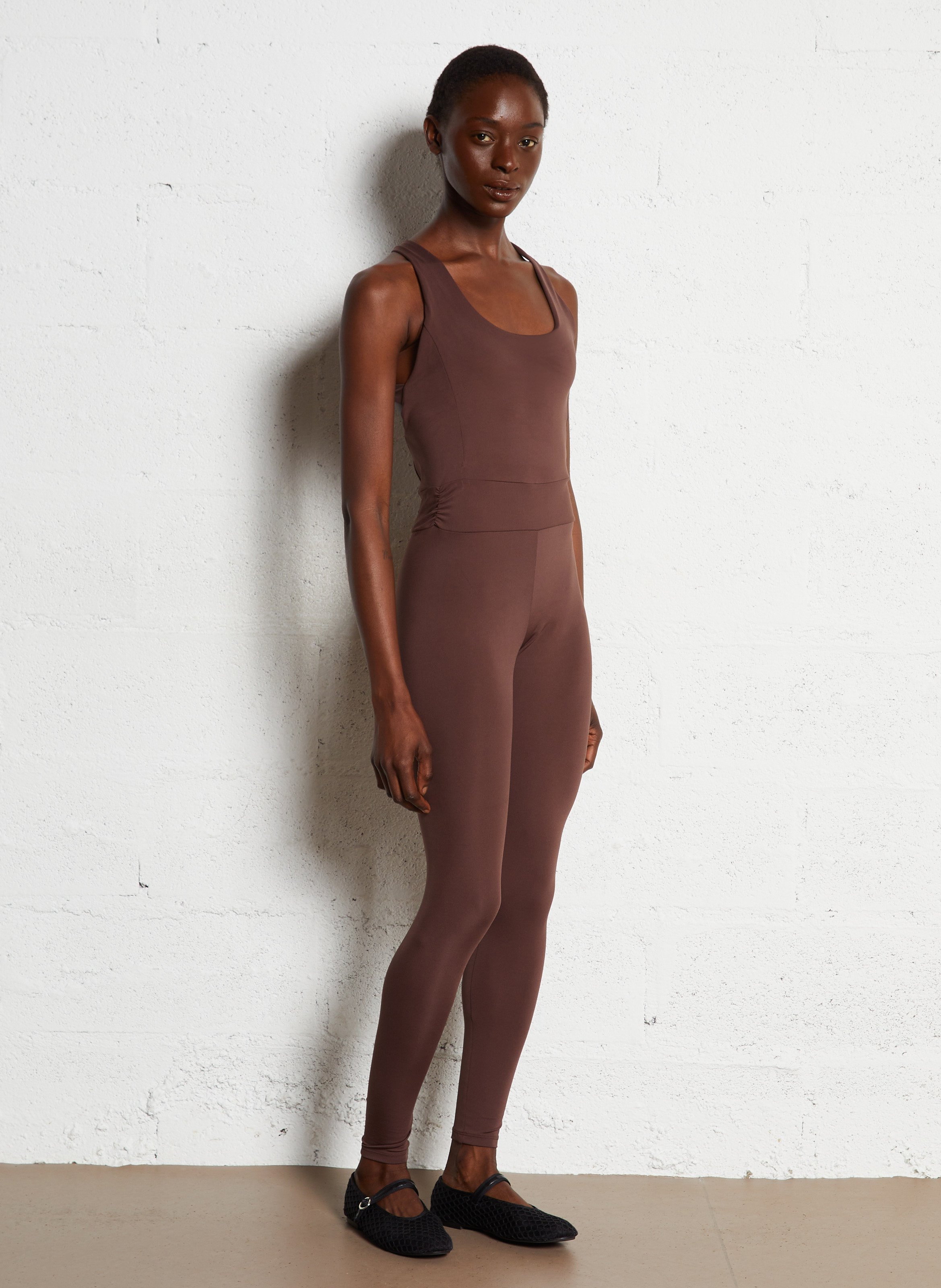 Aansluitende jumpsuit Ginna BA&SH Bruin