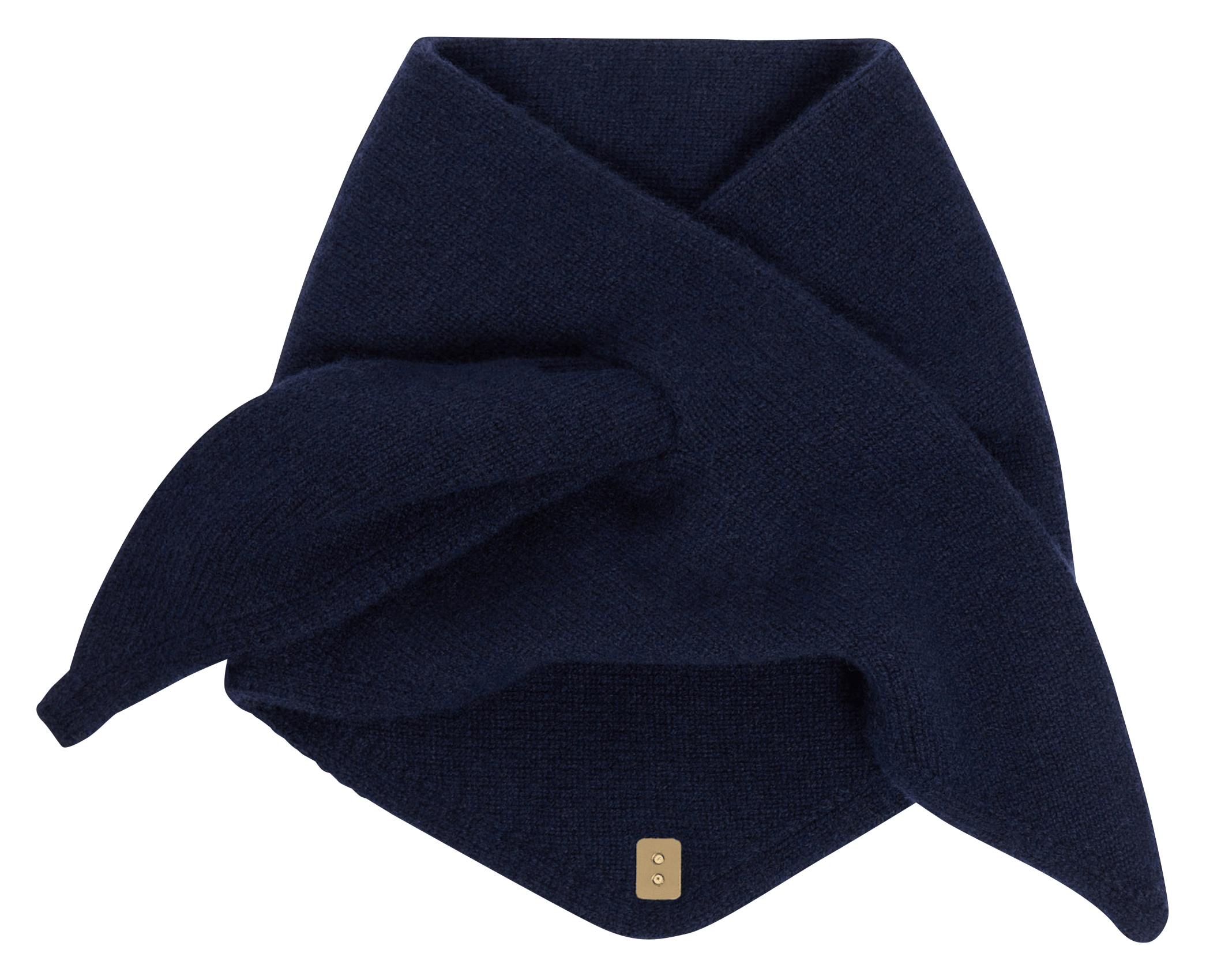 Foulard à rayures en laine mélangée SANDRO Bleu