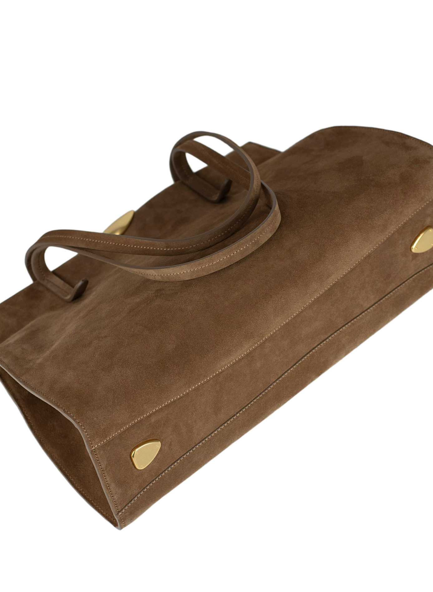 Noa Soft Tote calfskin tote bag MAISON MAESTOSO Brown