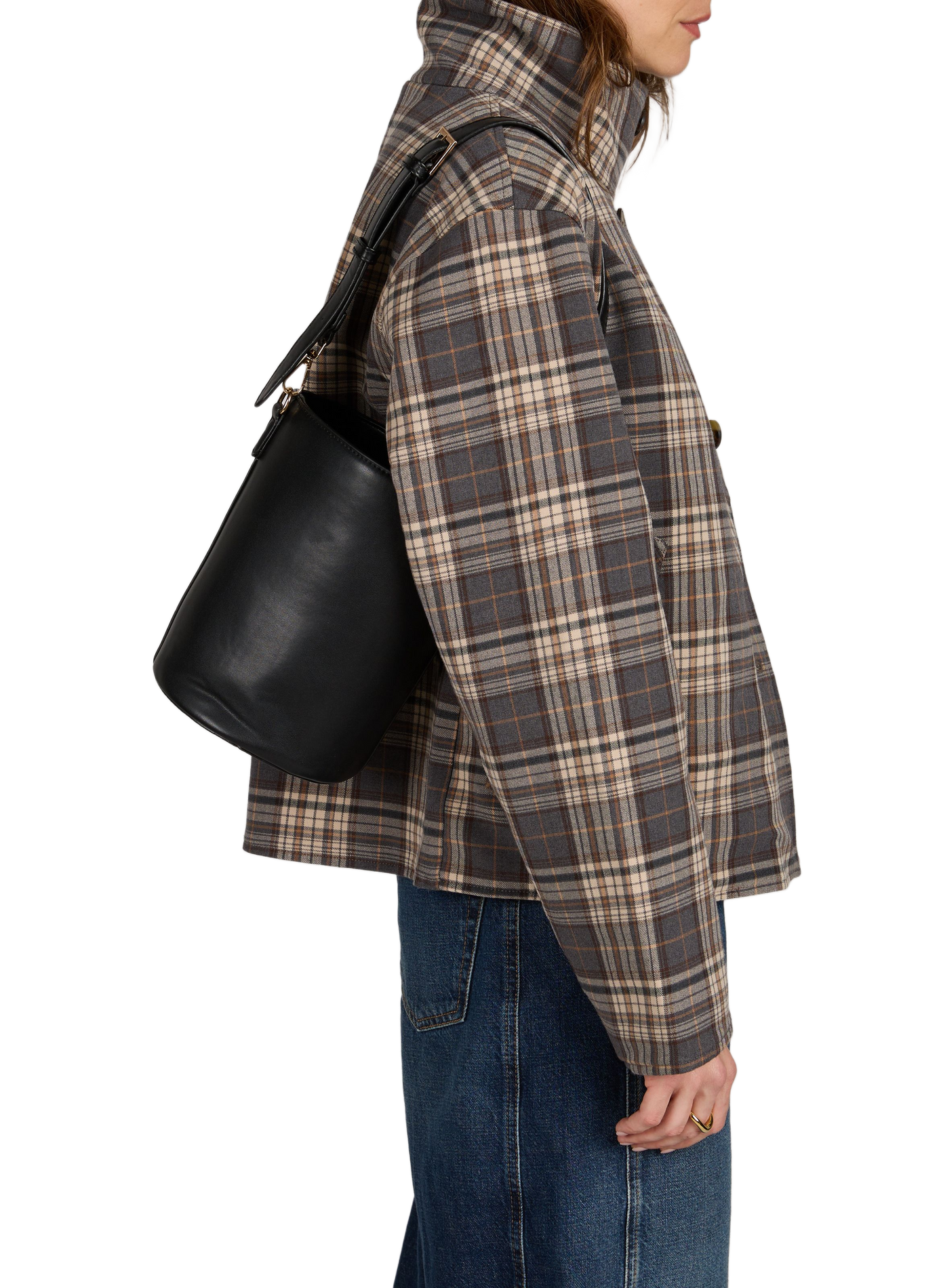 Solid bucket bag AU PRINTEMPS PARIS Red