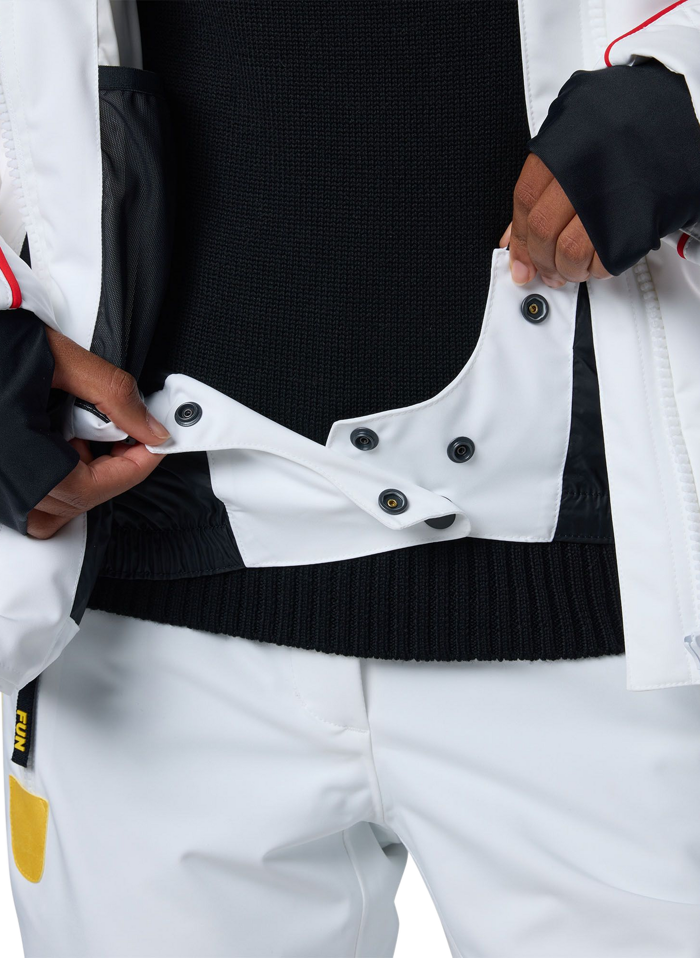 JCC Valdiz Ski-Jacke mit Kapuze ROSSIGNOL Weiss