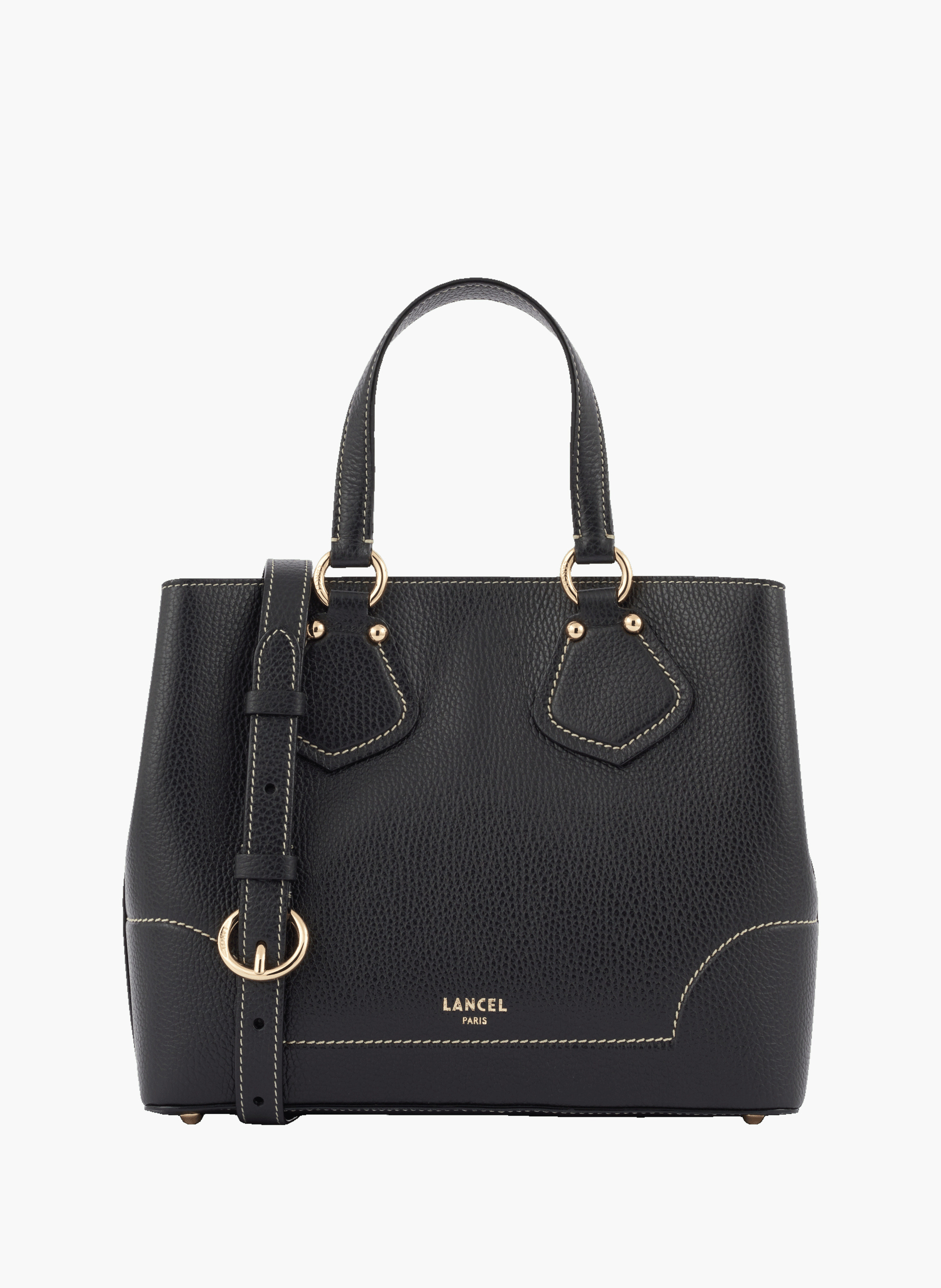 Cabas s neo izy de lancel en cuir LANCEL Noir