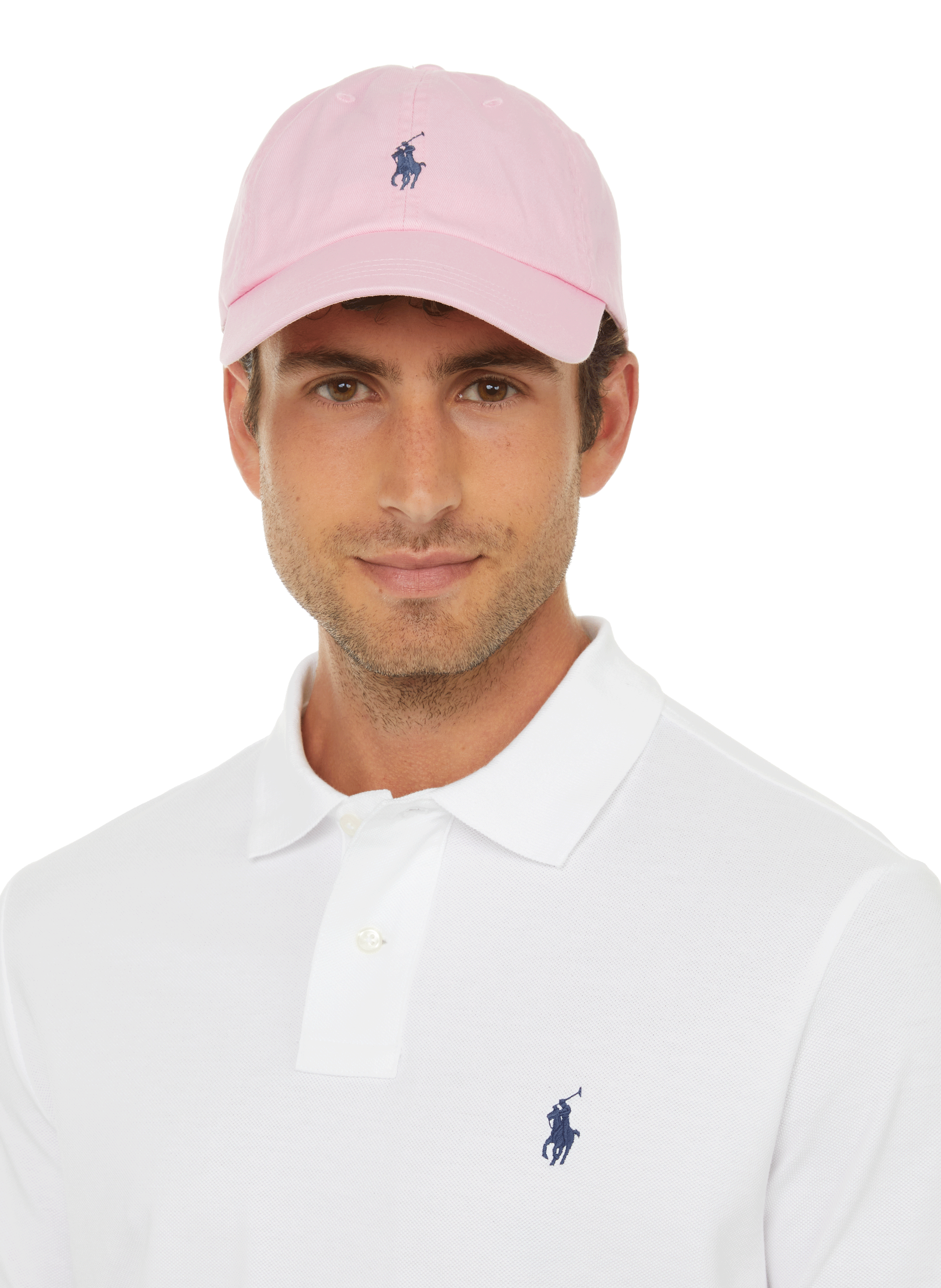 Pony logo cotton cap POLO RALPH LAUREN Pink
