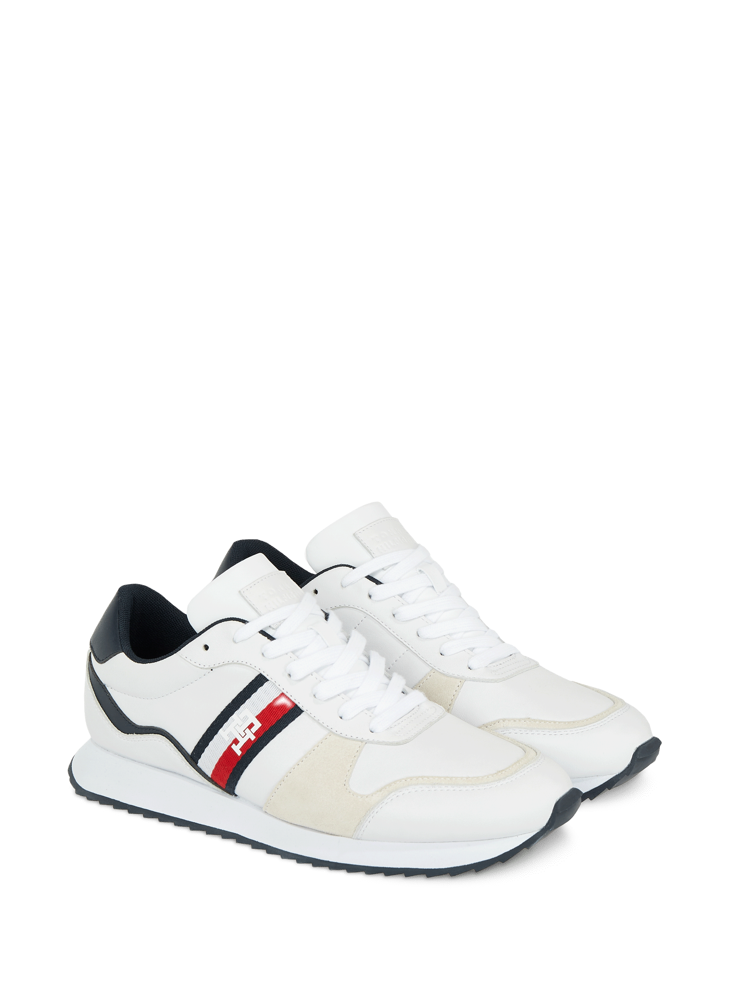 Baskets de running en cuir