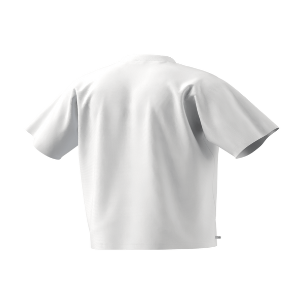 Adidas Originals Oversized Cotton T-shirt In White