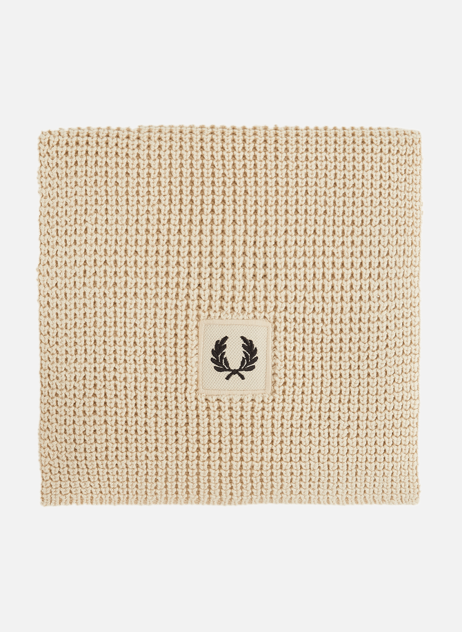 FRED PERRY wool scarf