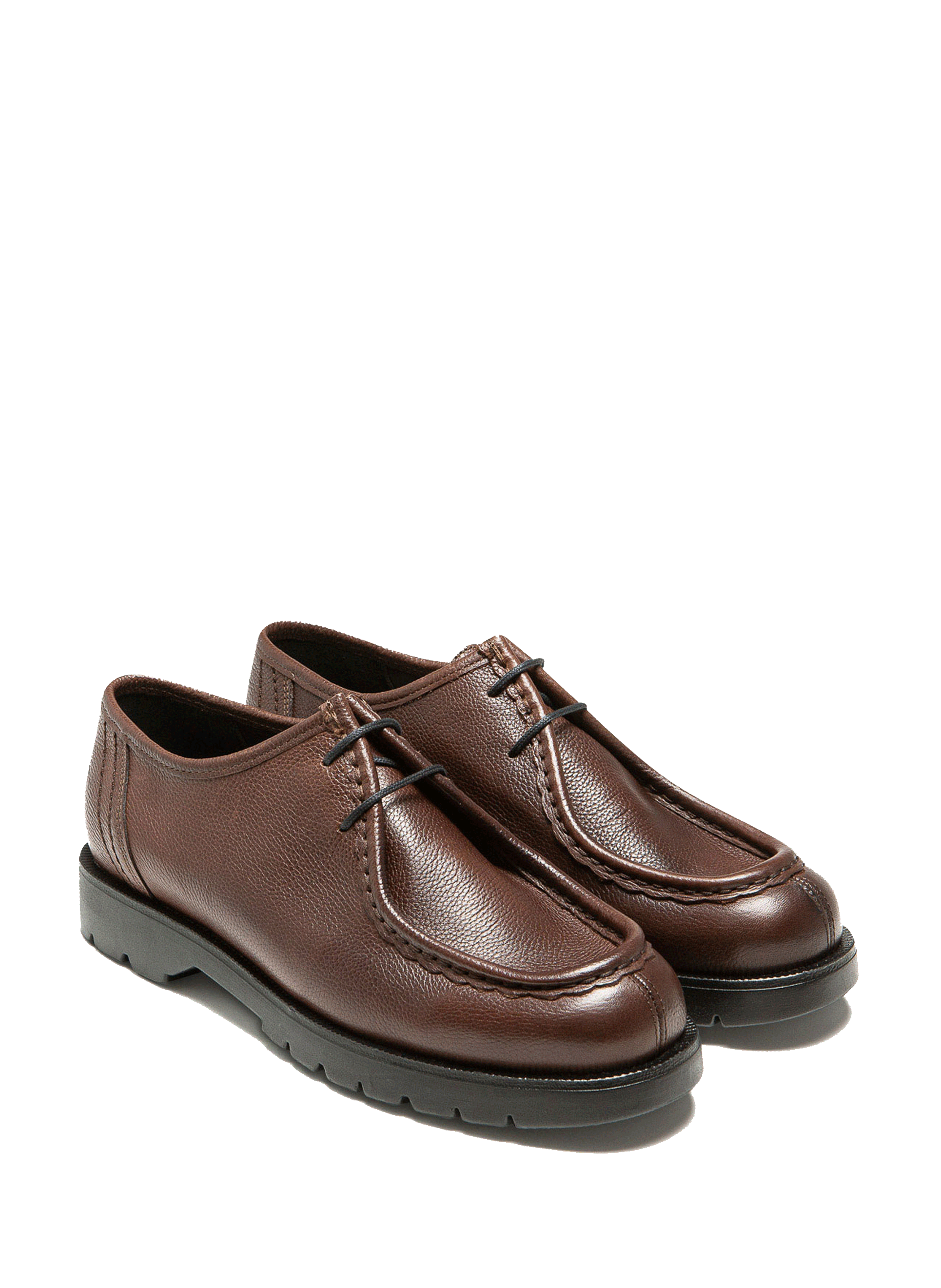 Padror leather derby shoes KLEMAN Brown